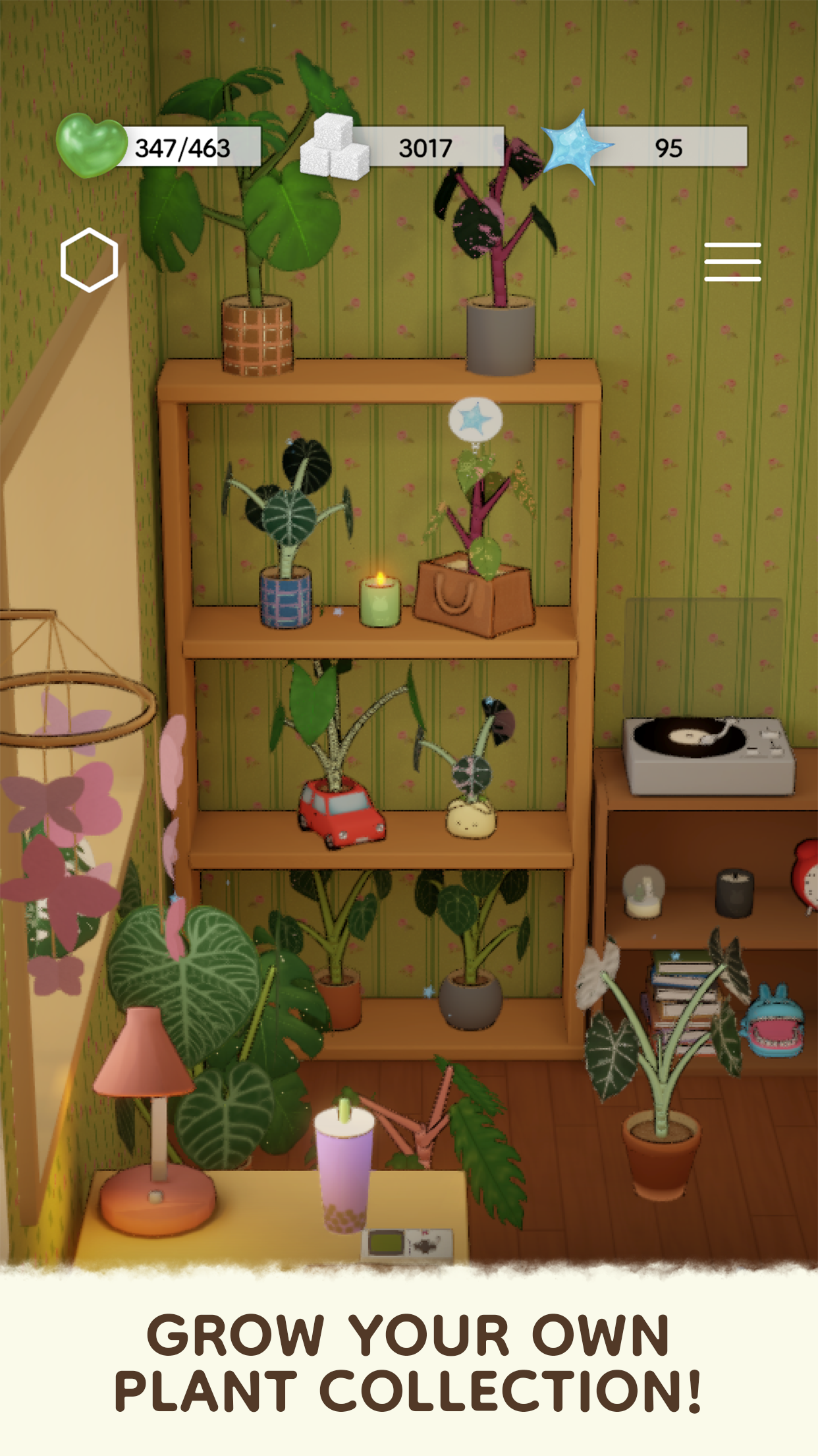 Captura de ecrã 3 da app Dustbunny: Emotions to Plants