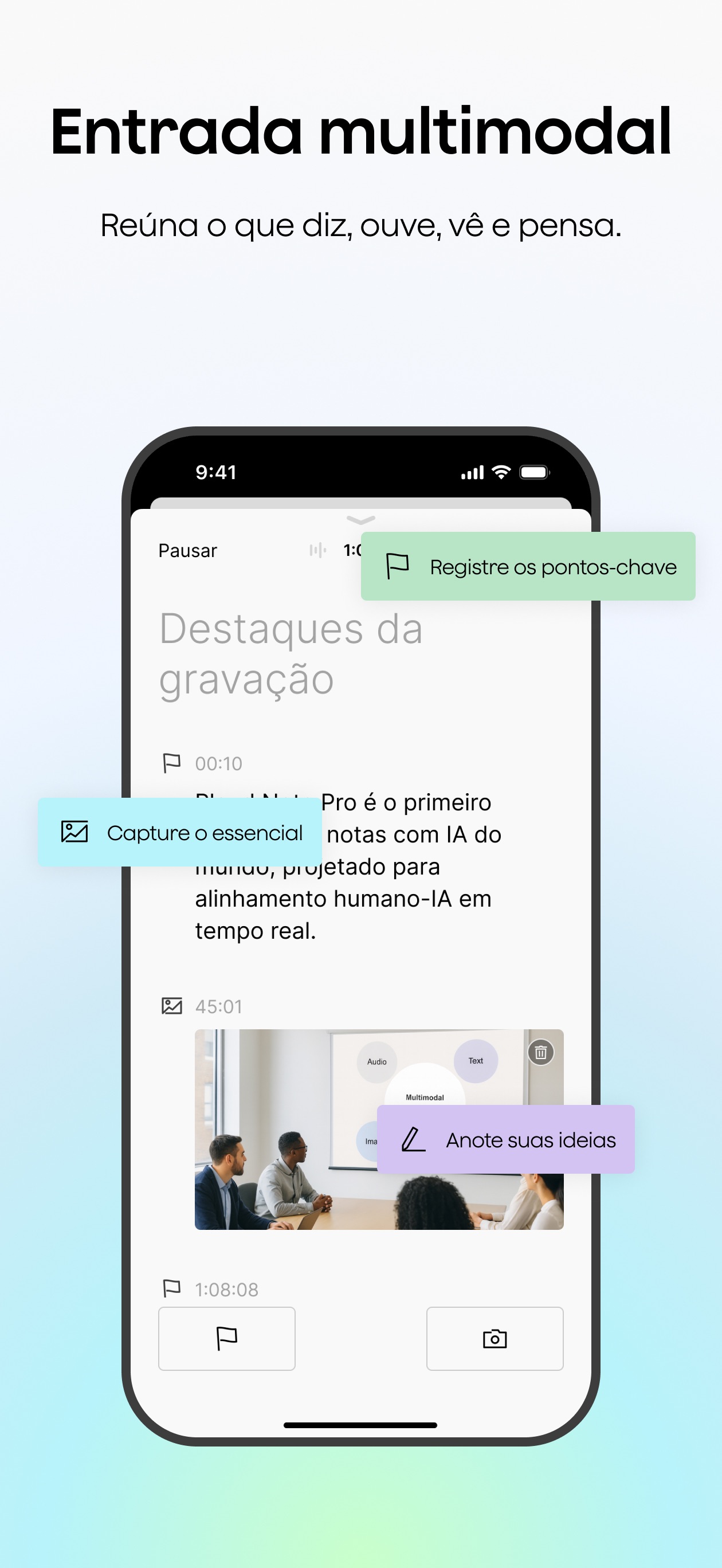 Captura de ecrã 3 da app Plaud: AI Note Taker