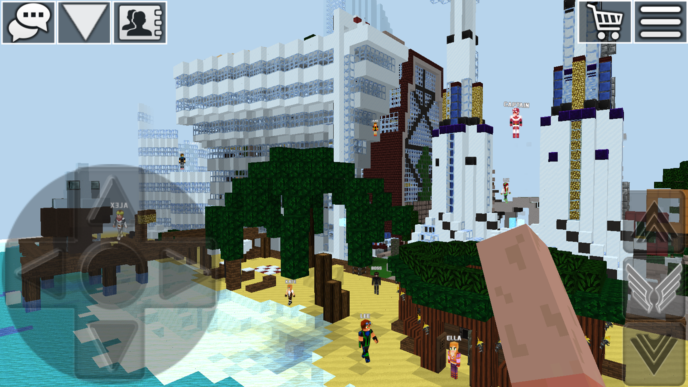 Captura de ecrã 3 da app WorldCraft : Craft Realm 3D