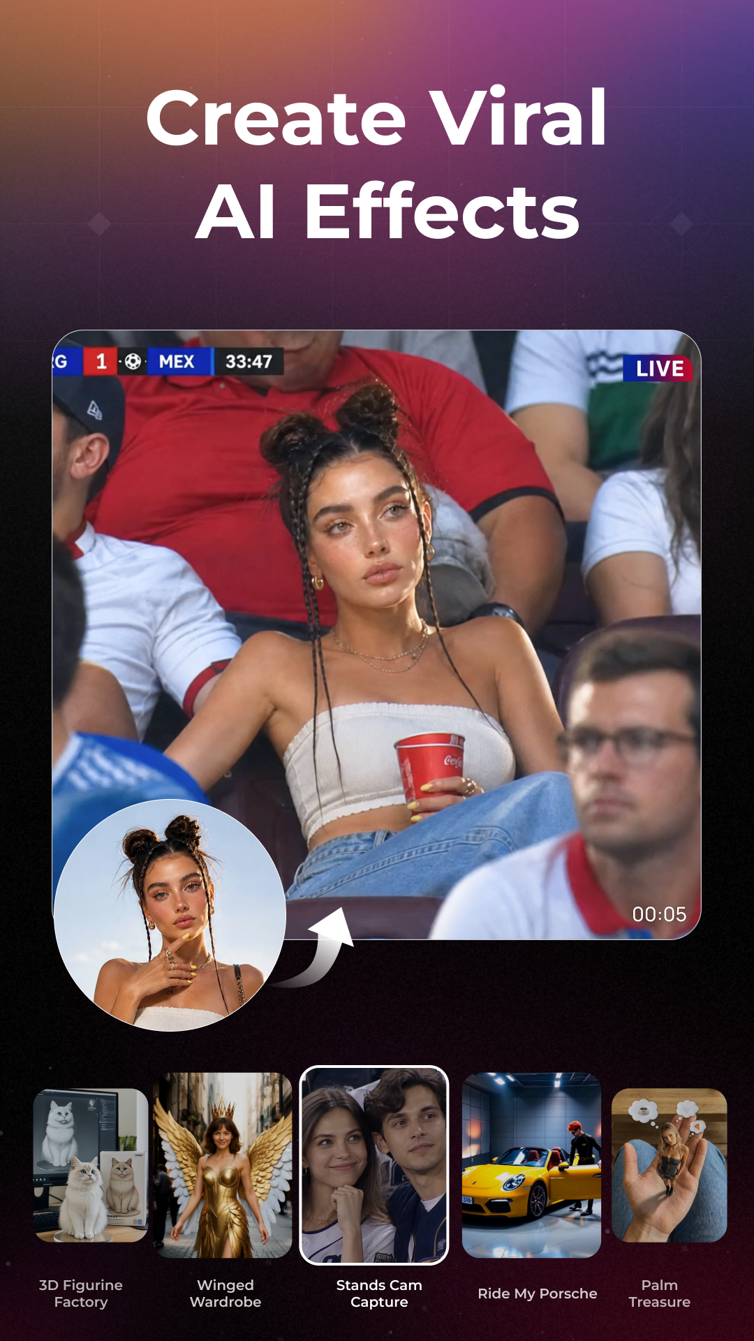 Captura de ecrã 3 da app PixVerse: Gerador de Vídeo IA