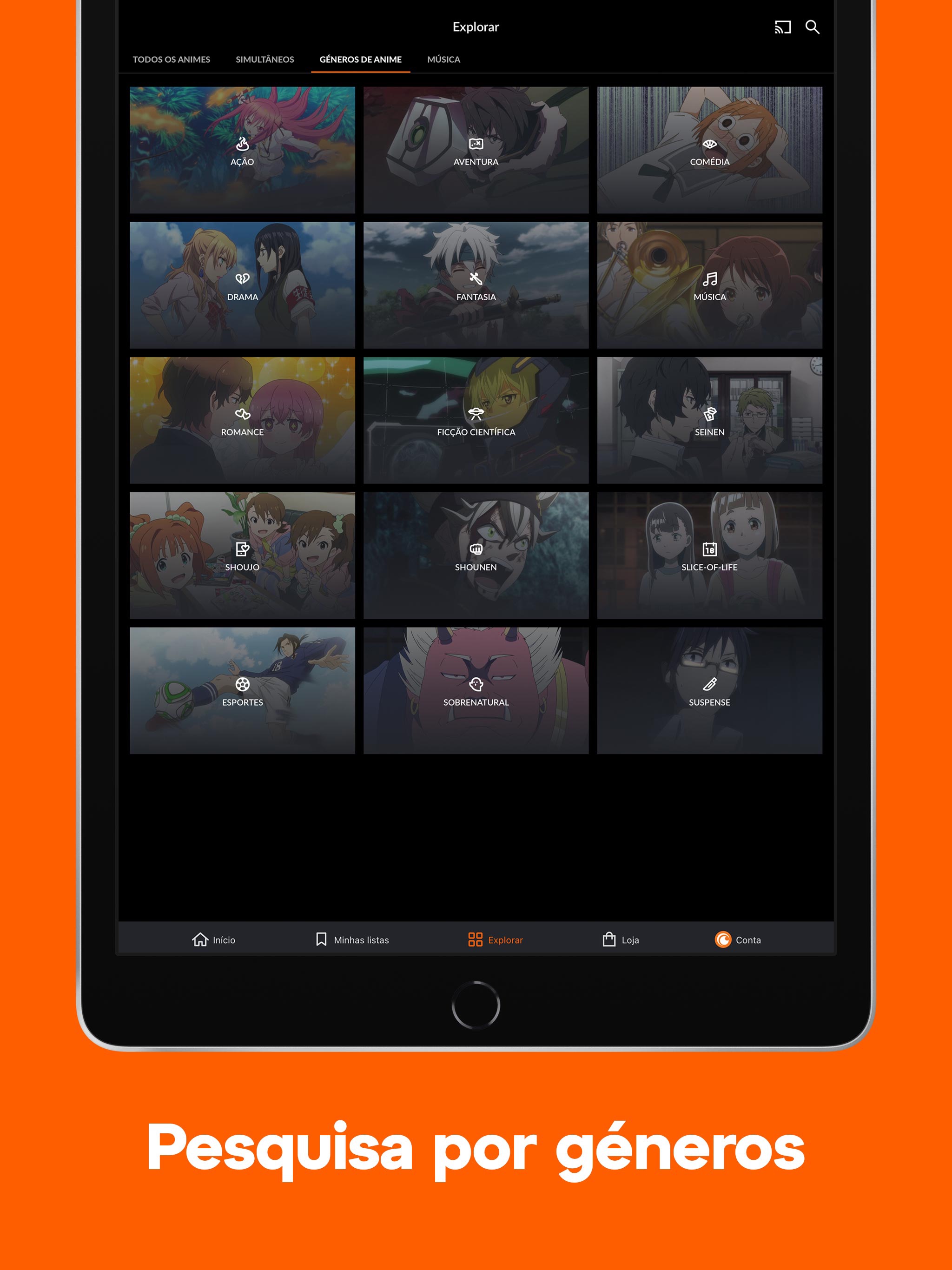 Captura de ecrã 4 da app Crunchyroll