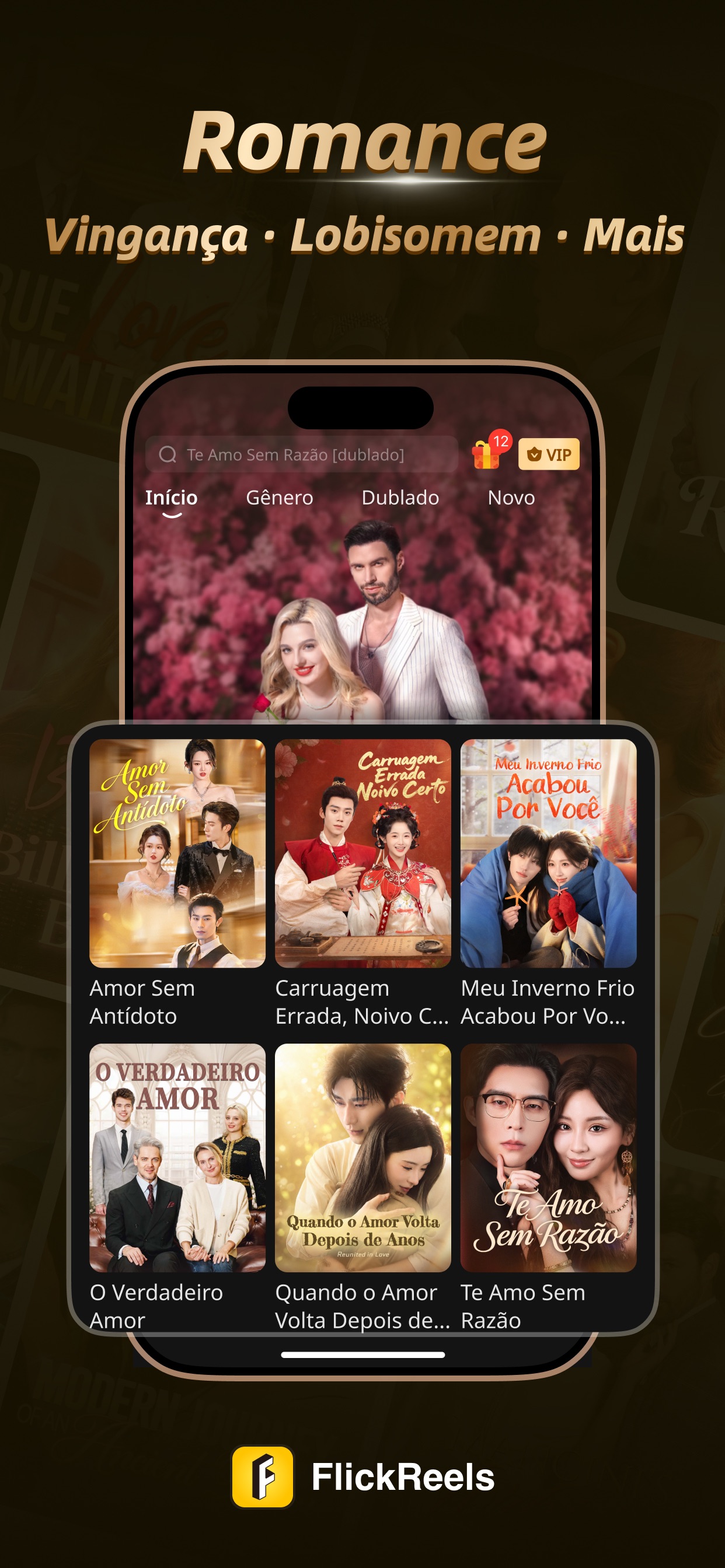 Captura de ecrã 4 da app FlickReels - Curtos Populares