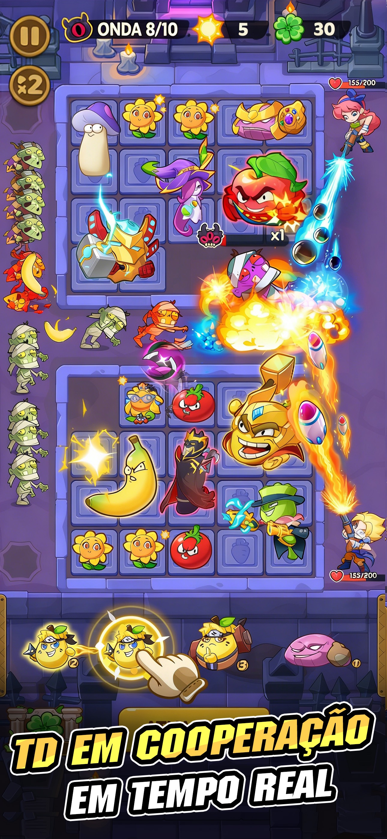 Captura de ecrã 2 da app Plant Master: TD Go