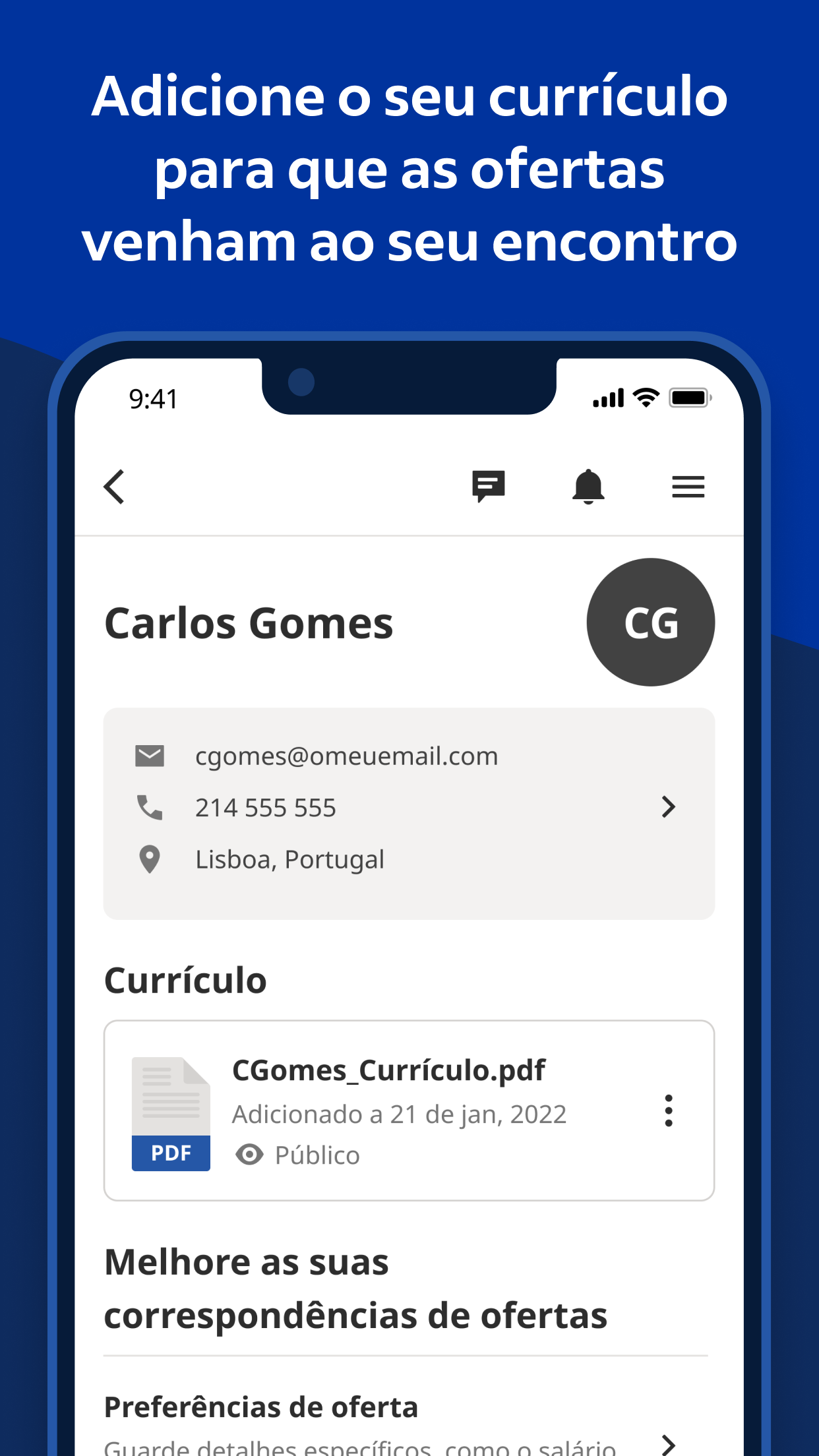 Captura de ecrã 3 da app Indeed Pesquisa de Empregos