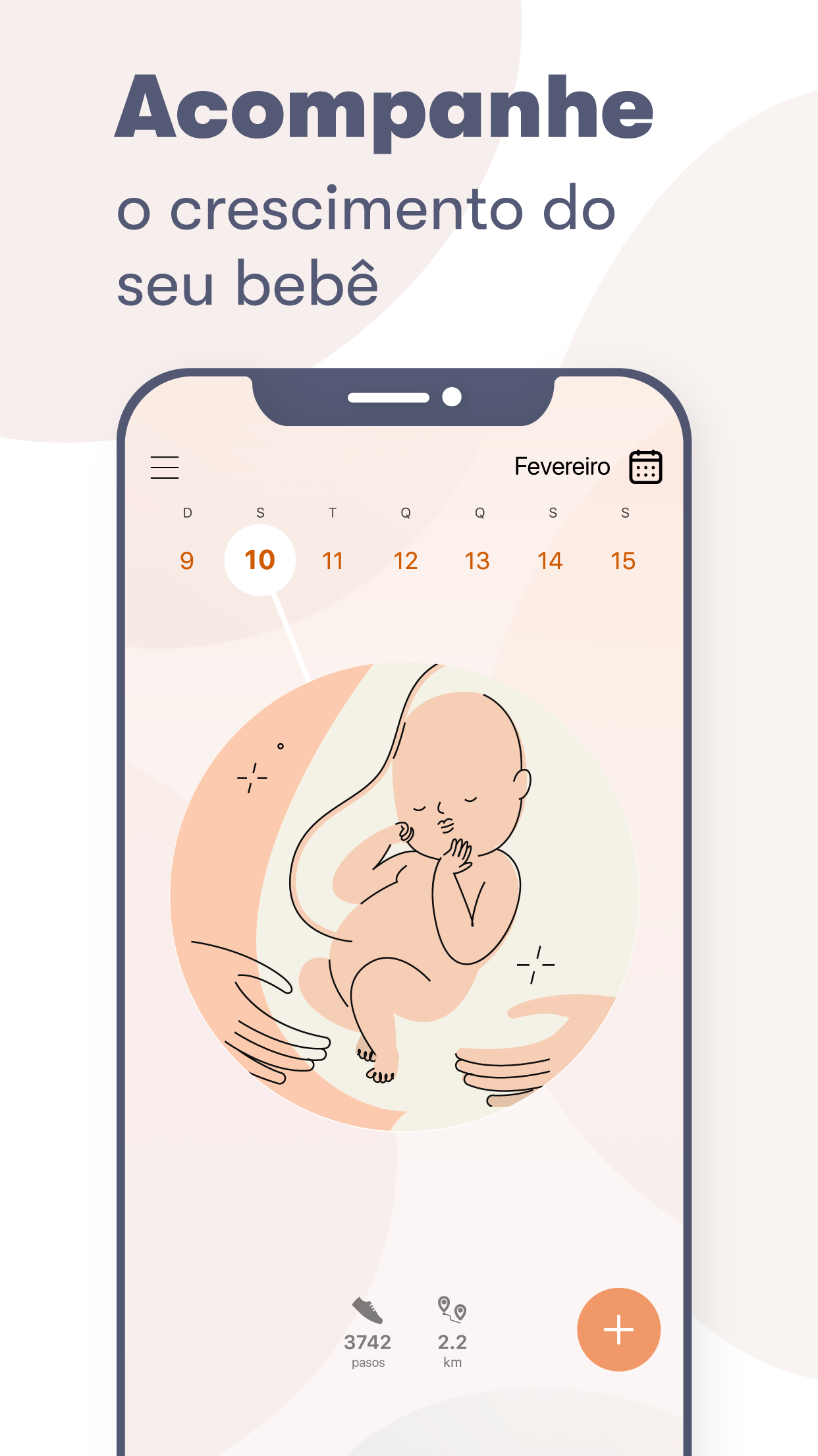 Captura de ecrã 3 da app O meu Calendário Menstrual Flo