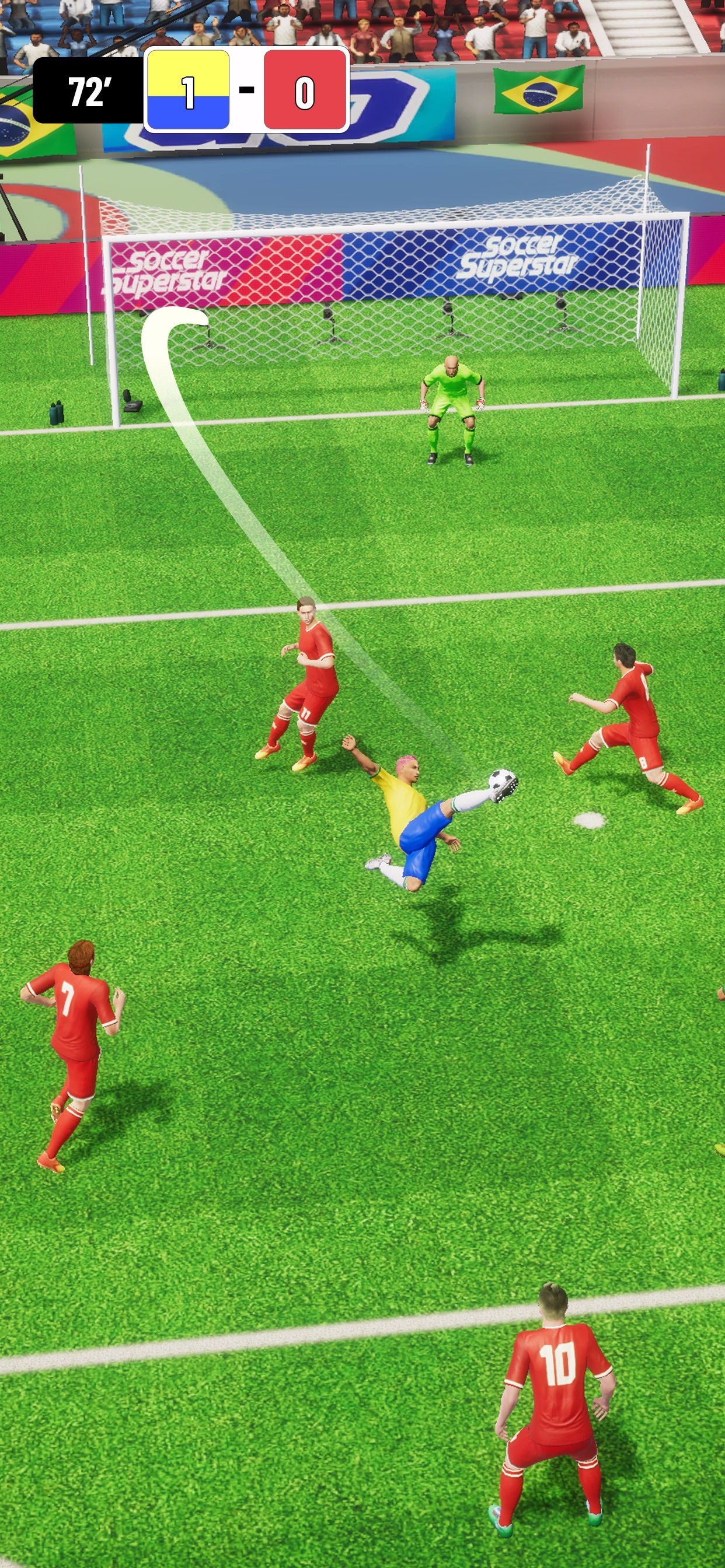 Captura de ecrã 2 da app Soccer Superstar - Futebol