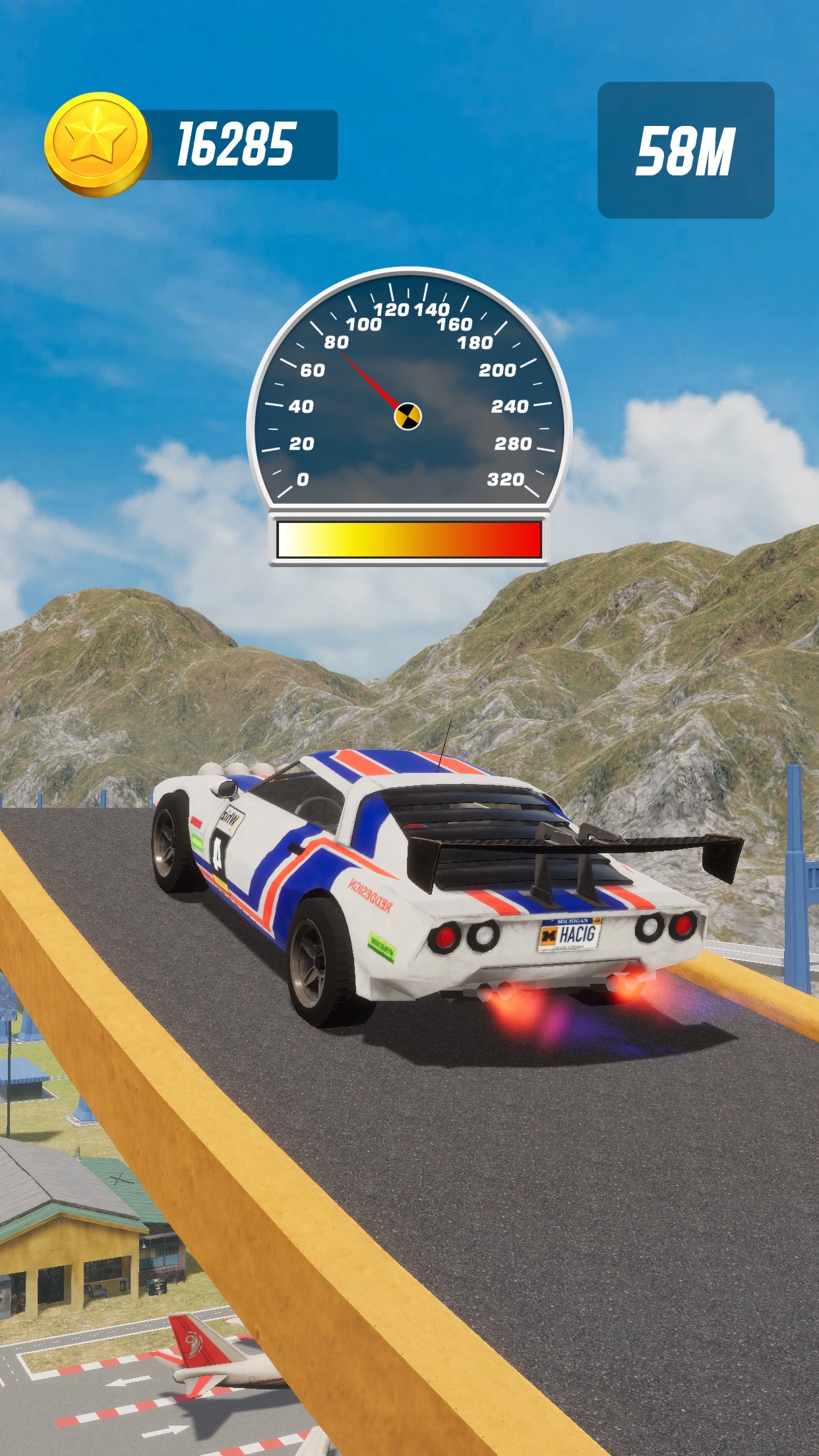 Captura de ecrã 4 da app Super Car Jumping