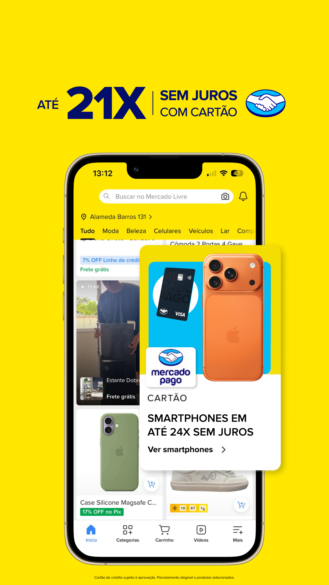 Captura de ecrã 3 da app Mercado Livre: DIA DOS PAIS