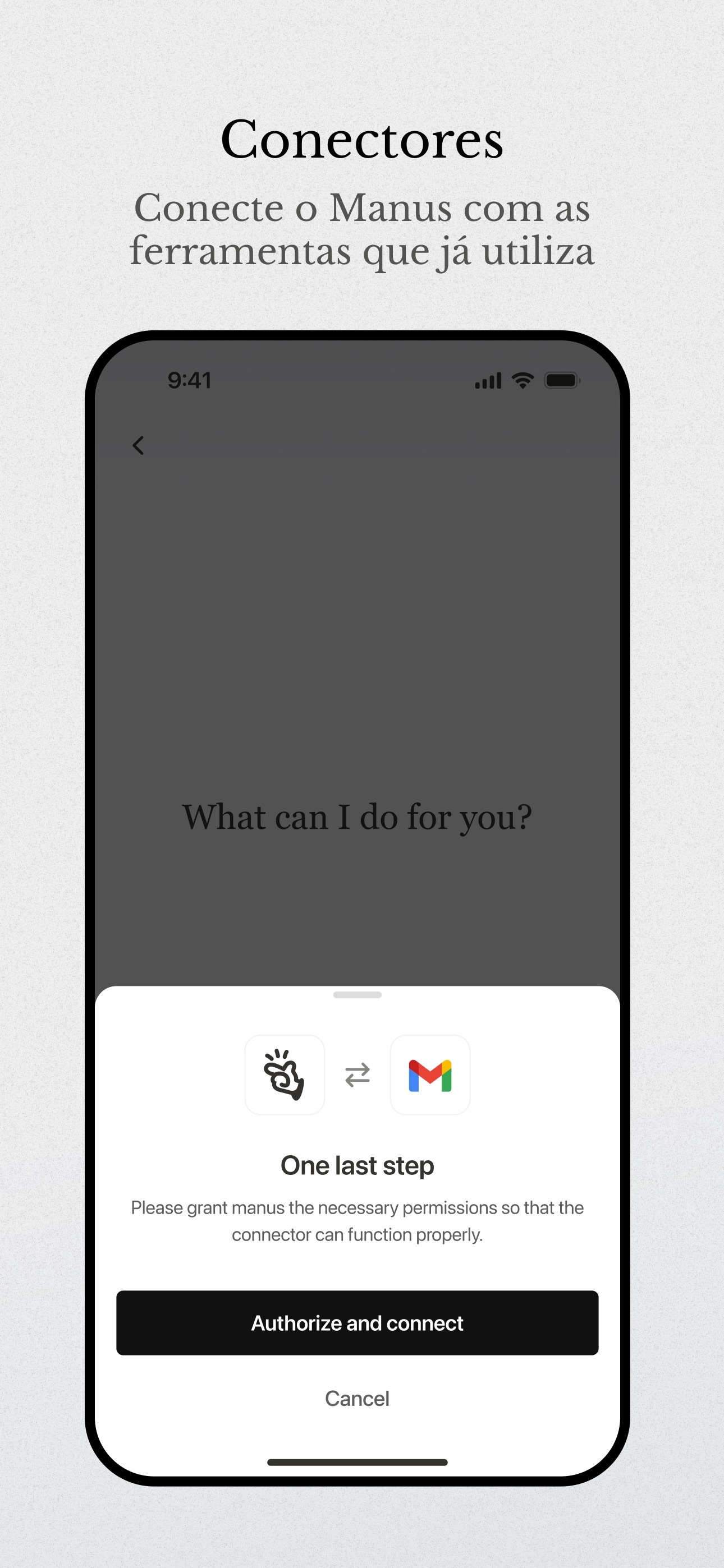 Captura de ecrã 3 da app Manus AI