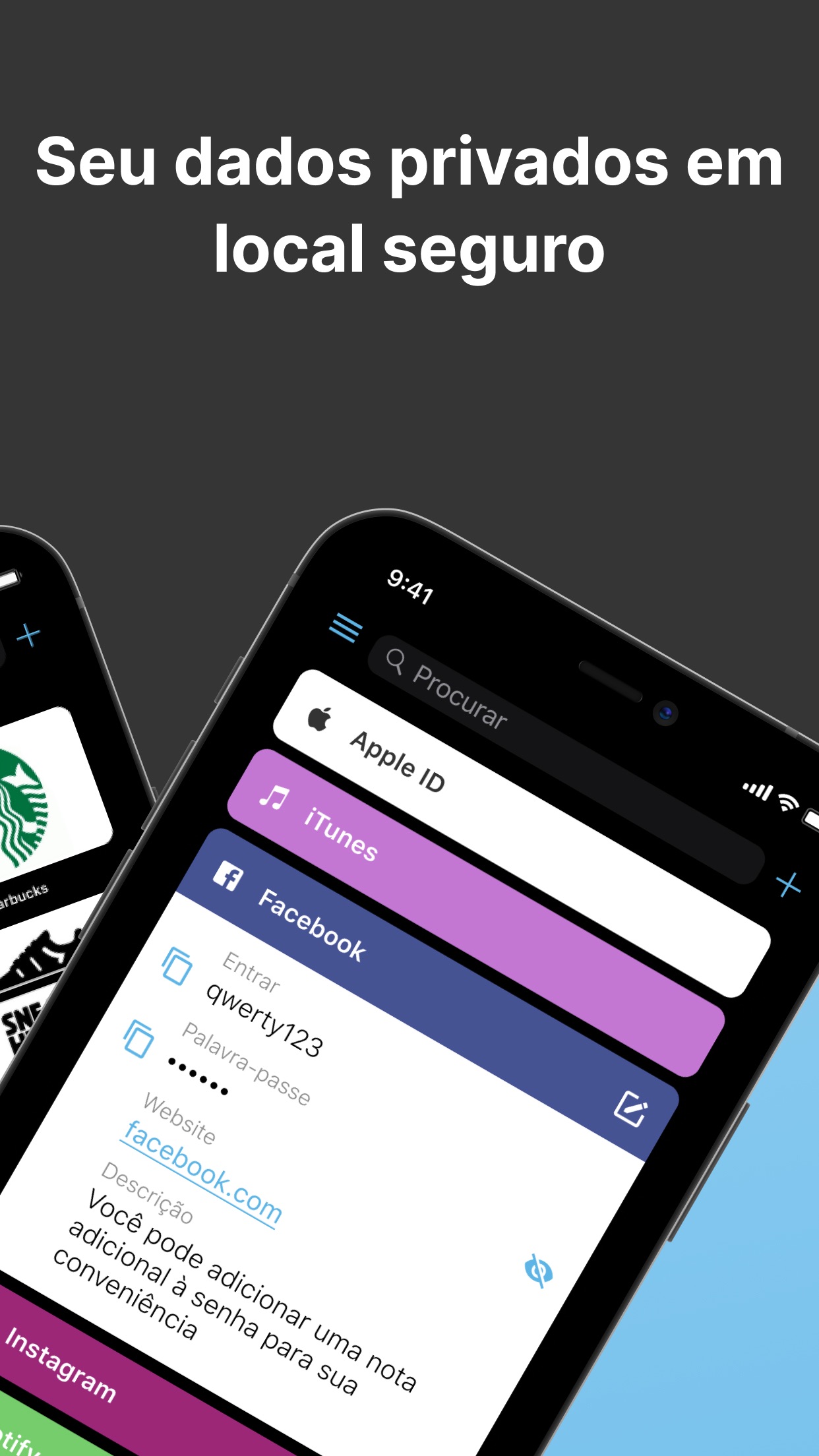 Captura de ecrã 2 da app Secure X- Data Vault & Wallet