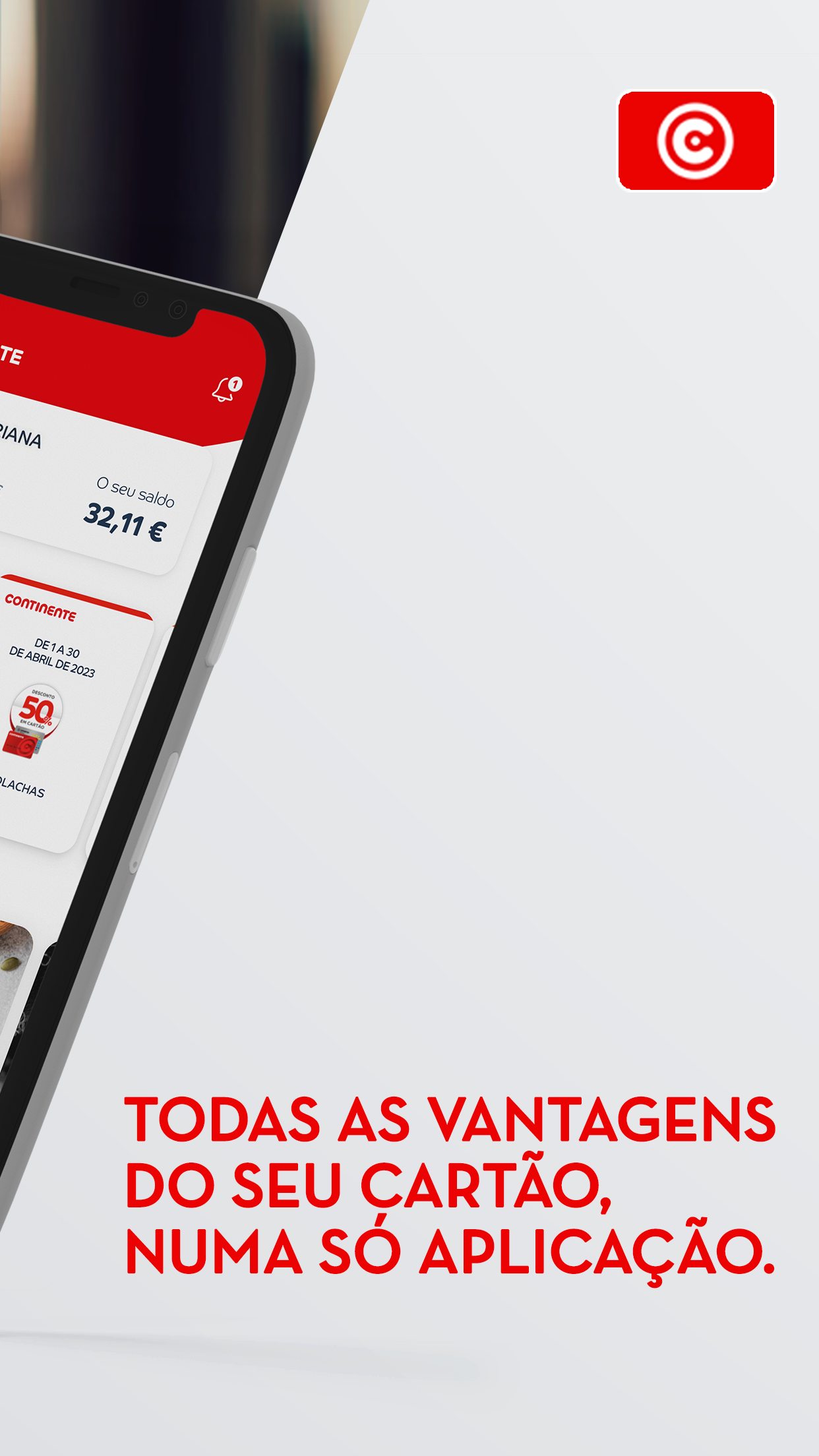 Captura de ecrã 2 da app Cartão Continente