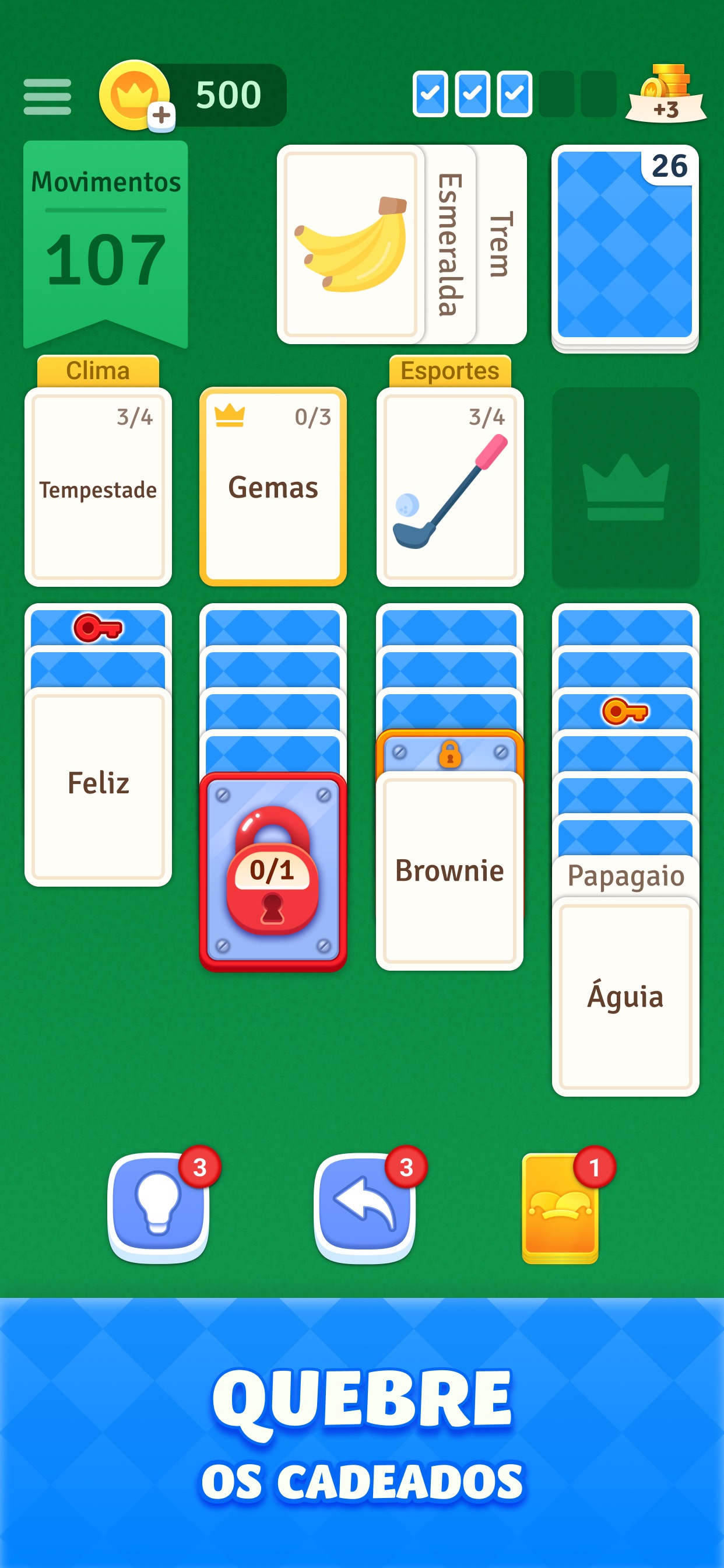 Captura de ecrã 4 da app Solitaire Associations Journey