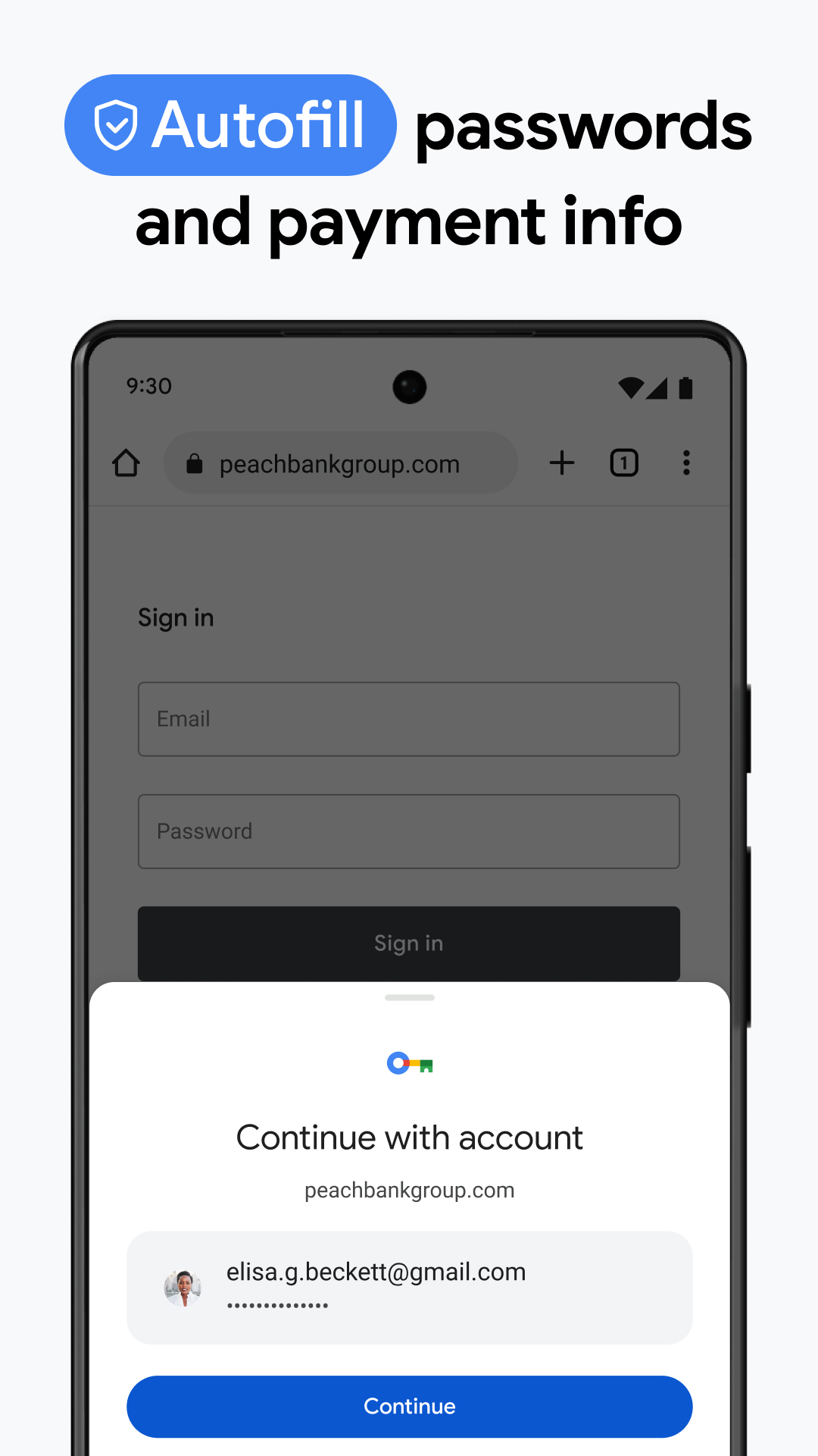 Captura de ecrã 2 da app Chrome Beta