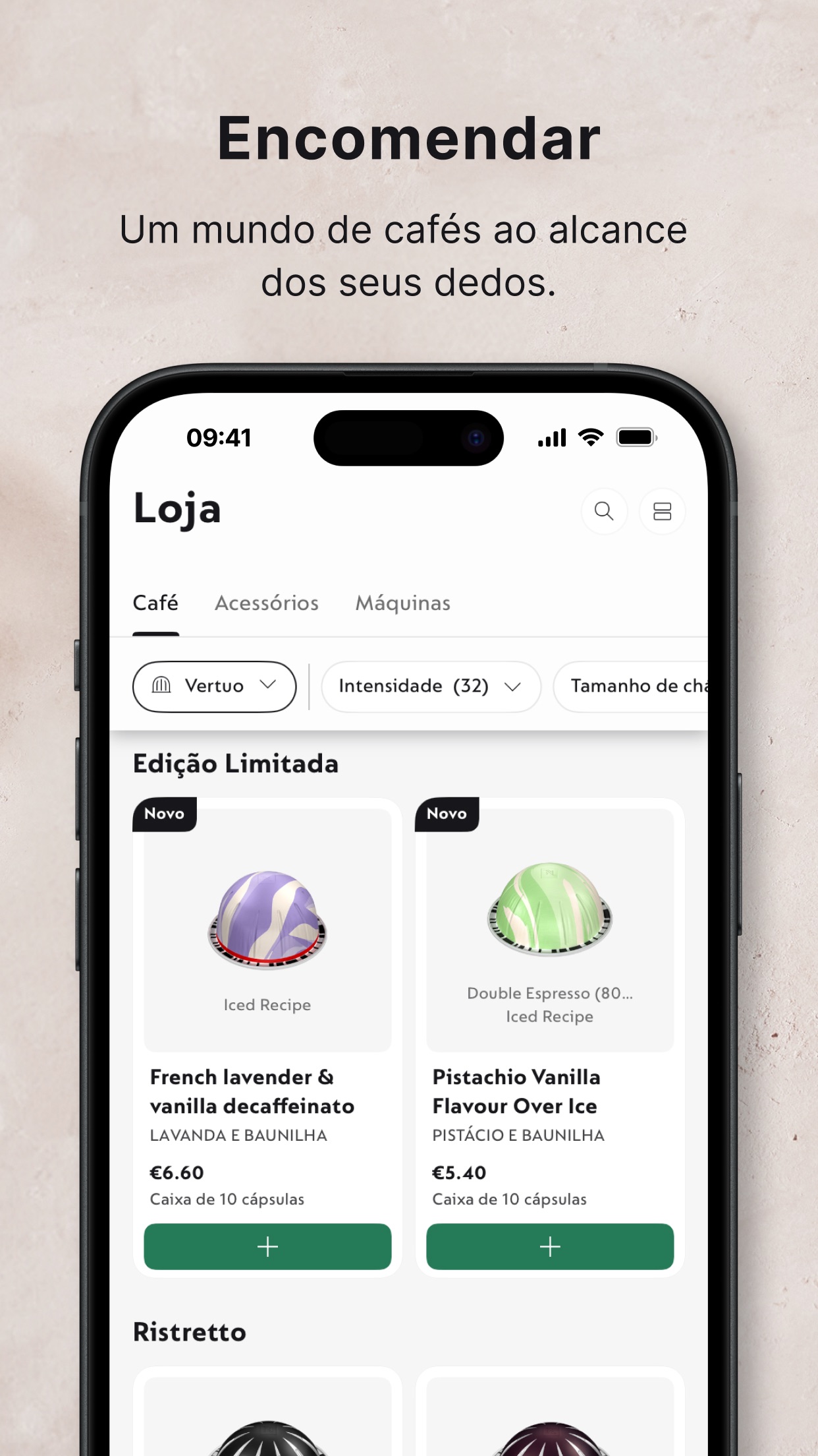 Captura de ecrã 3 da app Nespresso Store