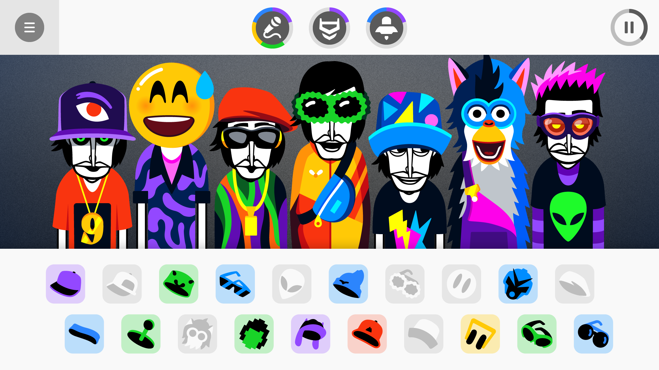 Captura de ecrã 2 da app Incredibox