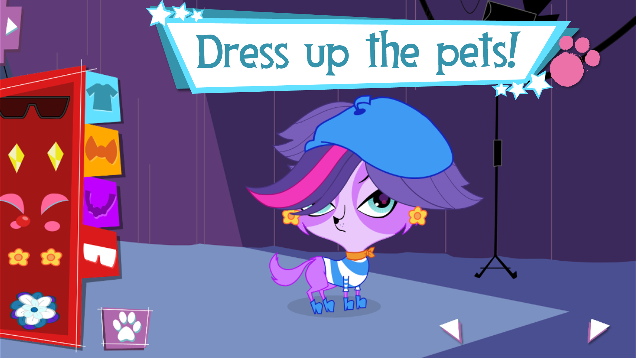 Captura de ecrã 1 da app Littlest Pet Shop: Estilo Pet