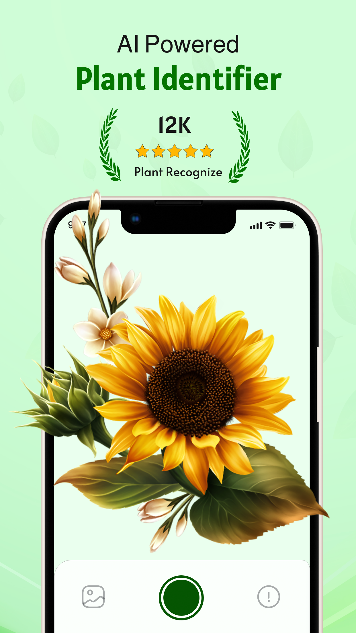 Captura de ecrã 1 da app Plant Identifier &Disease Care