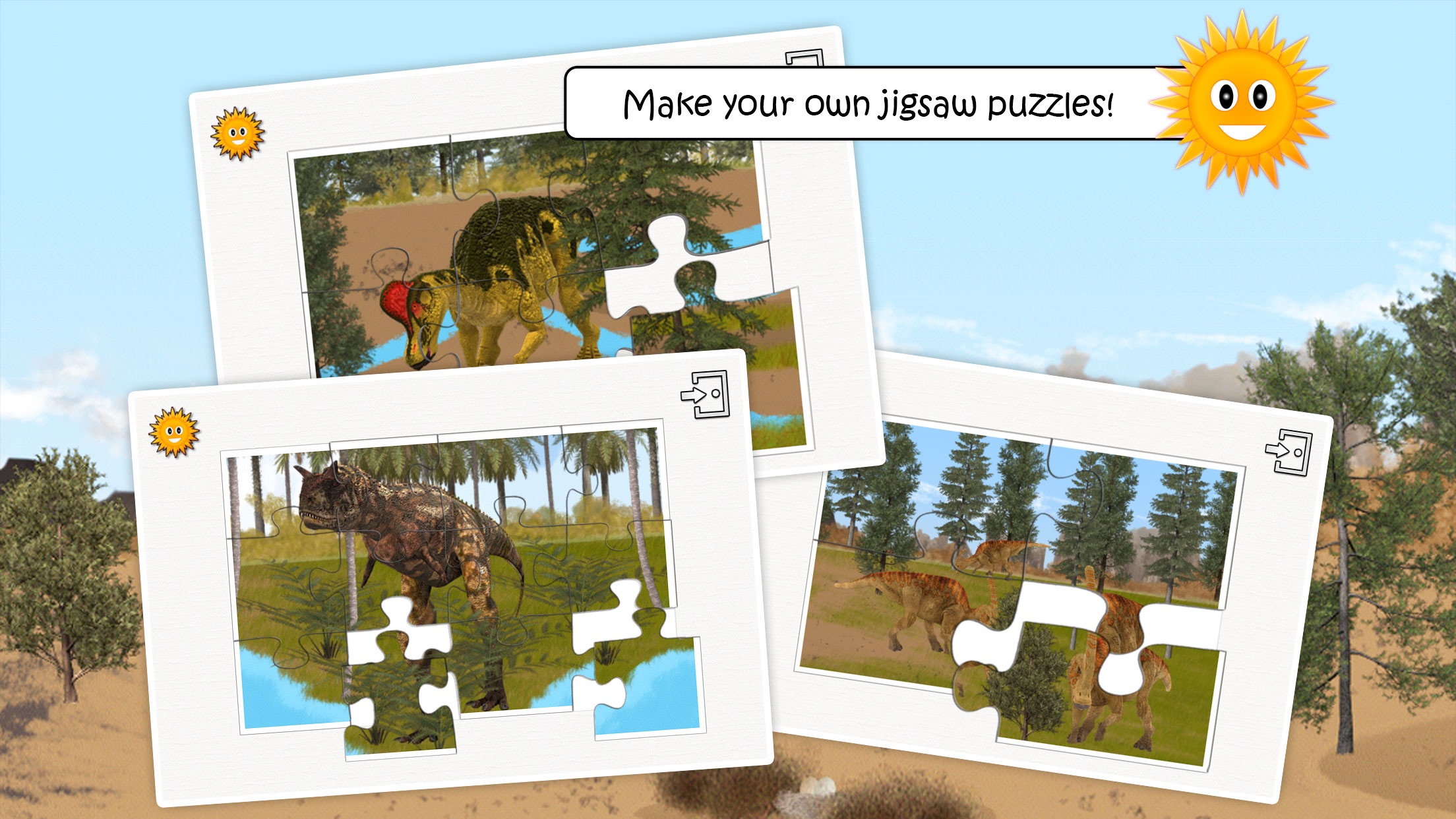 Captura de ecrã 3 da app Dinosaurs (full game)