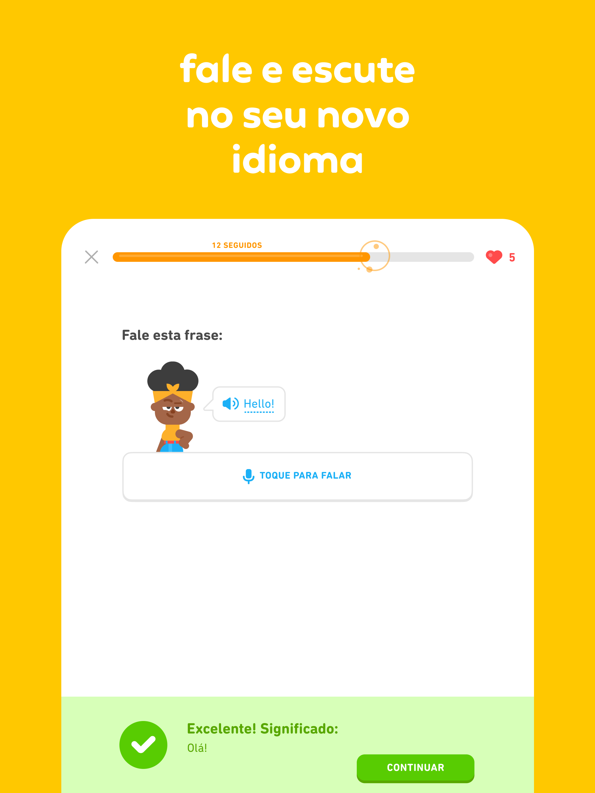 Captura de ecrã 4 da app Duolingo – Aprenda idiomas