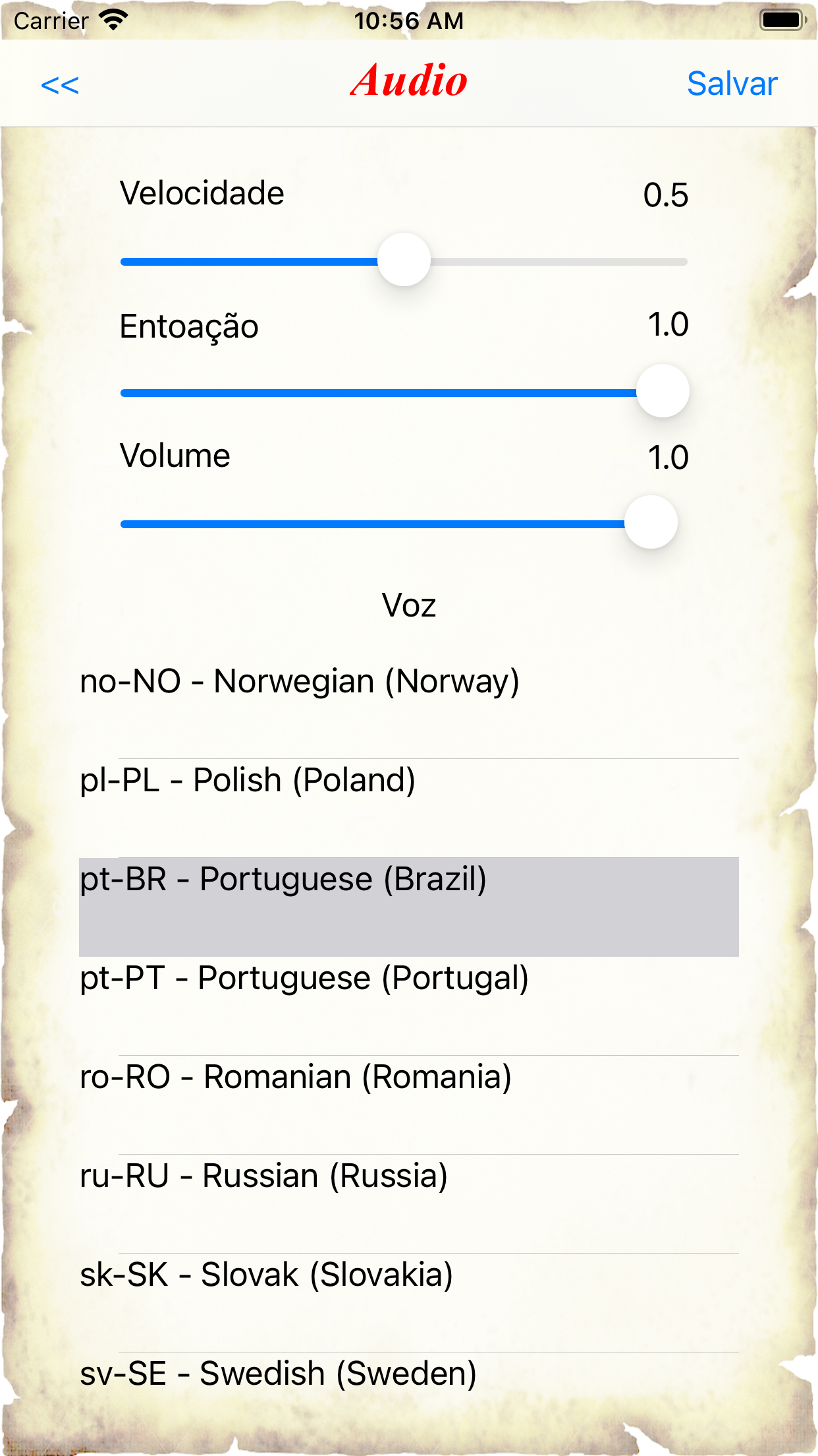 Captura de ecrã 3 da app Biblia de Jerusalem Portoghese