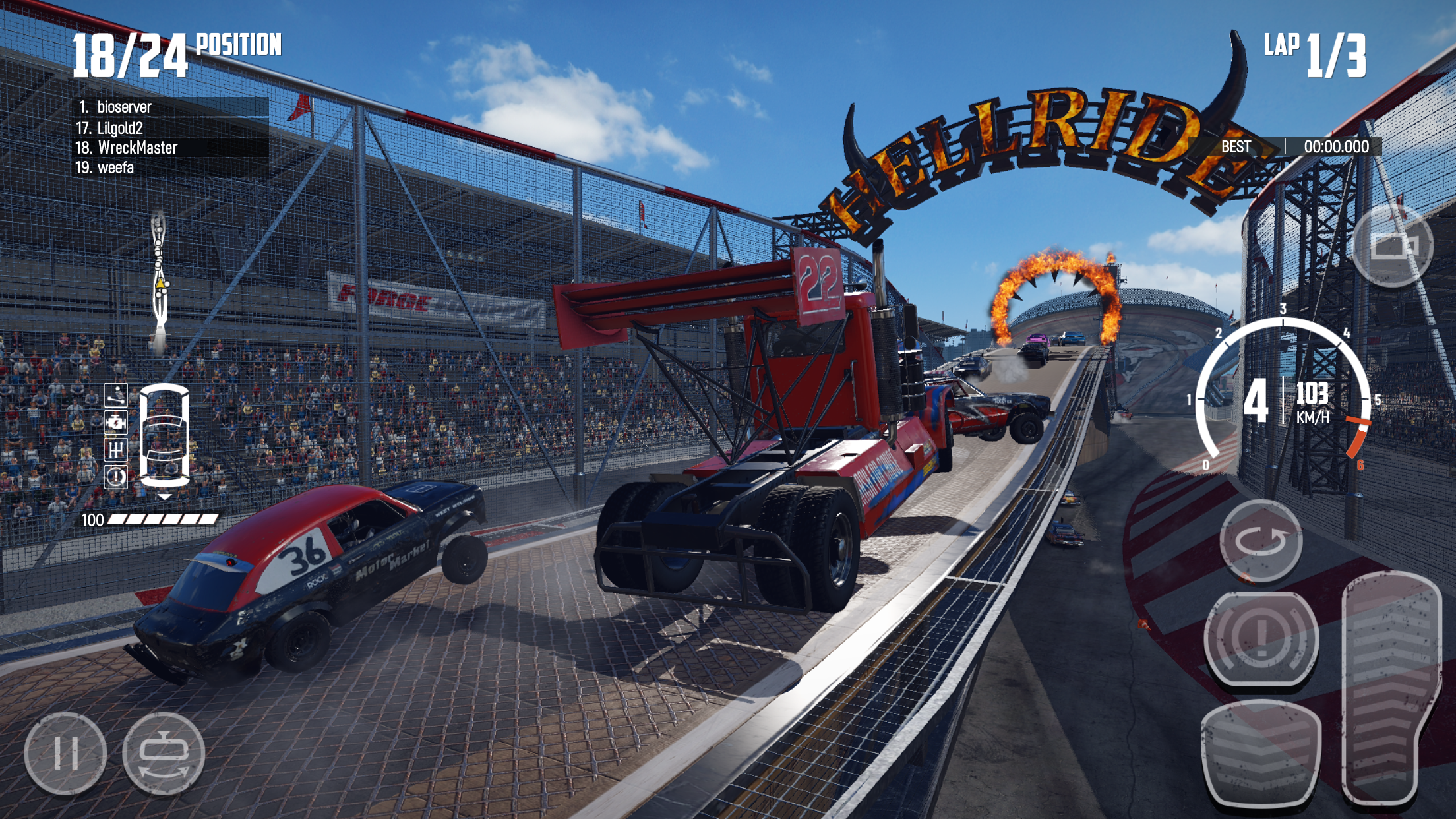 Captura de ecrã 4 da app Wreckfest