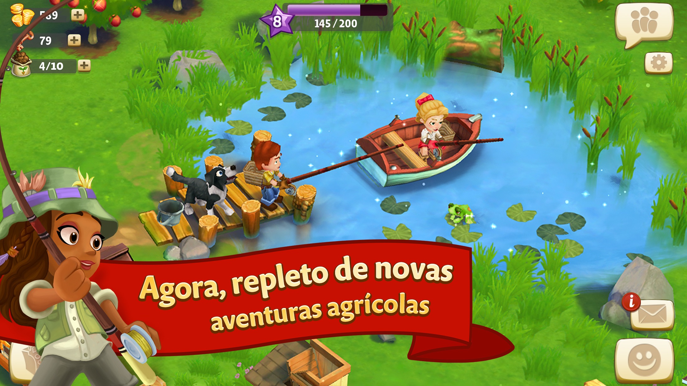 Captura de ecrã 2 da app FarmVille 2: Country Escape