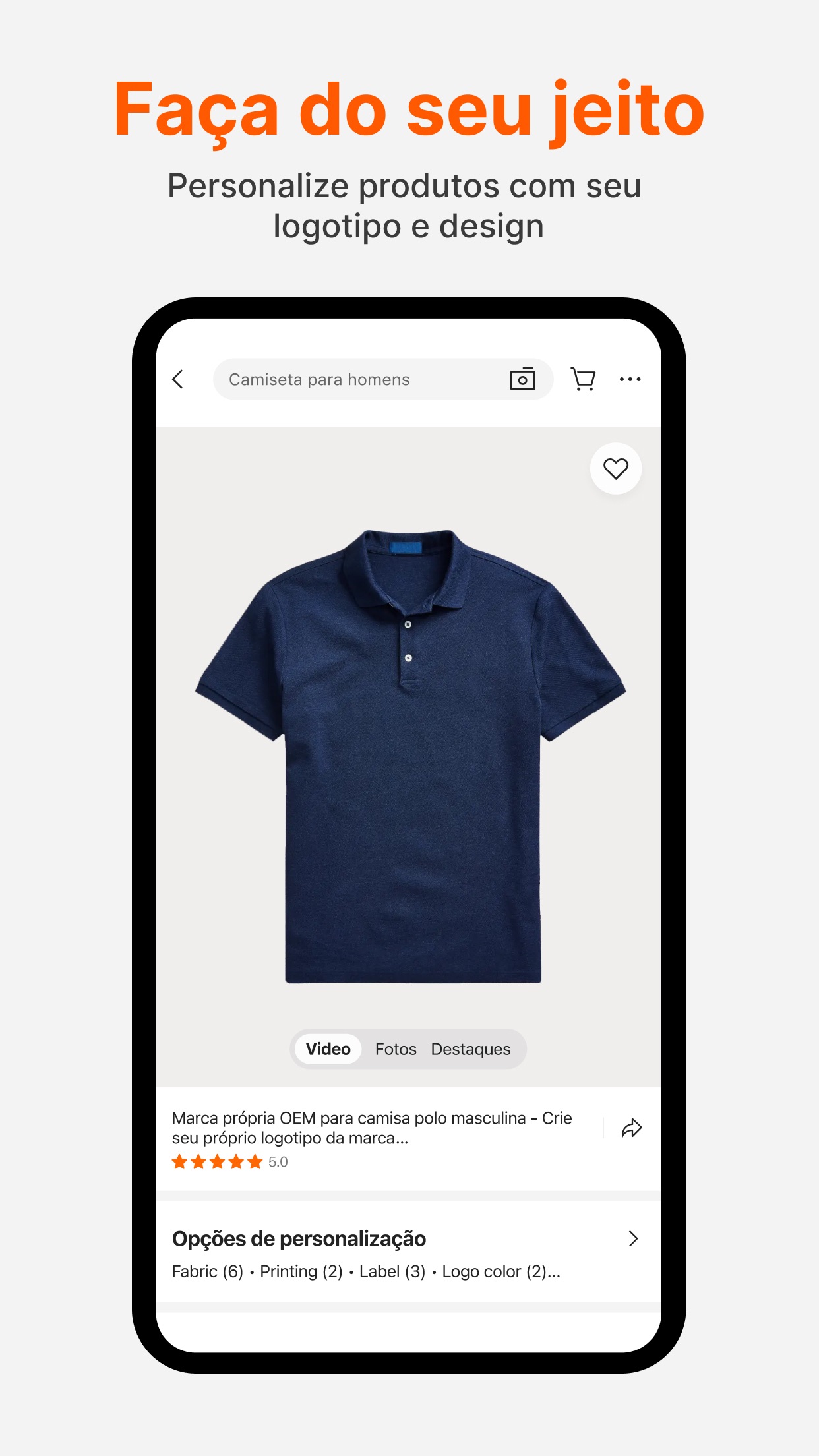 Captura de ecrã 3 da app App comercial Alibaba.com