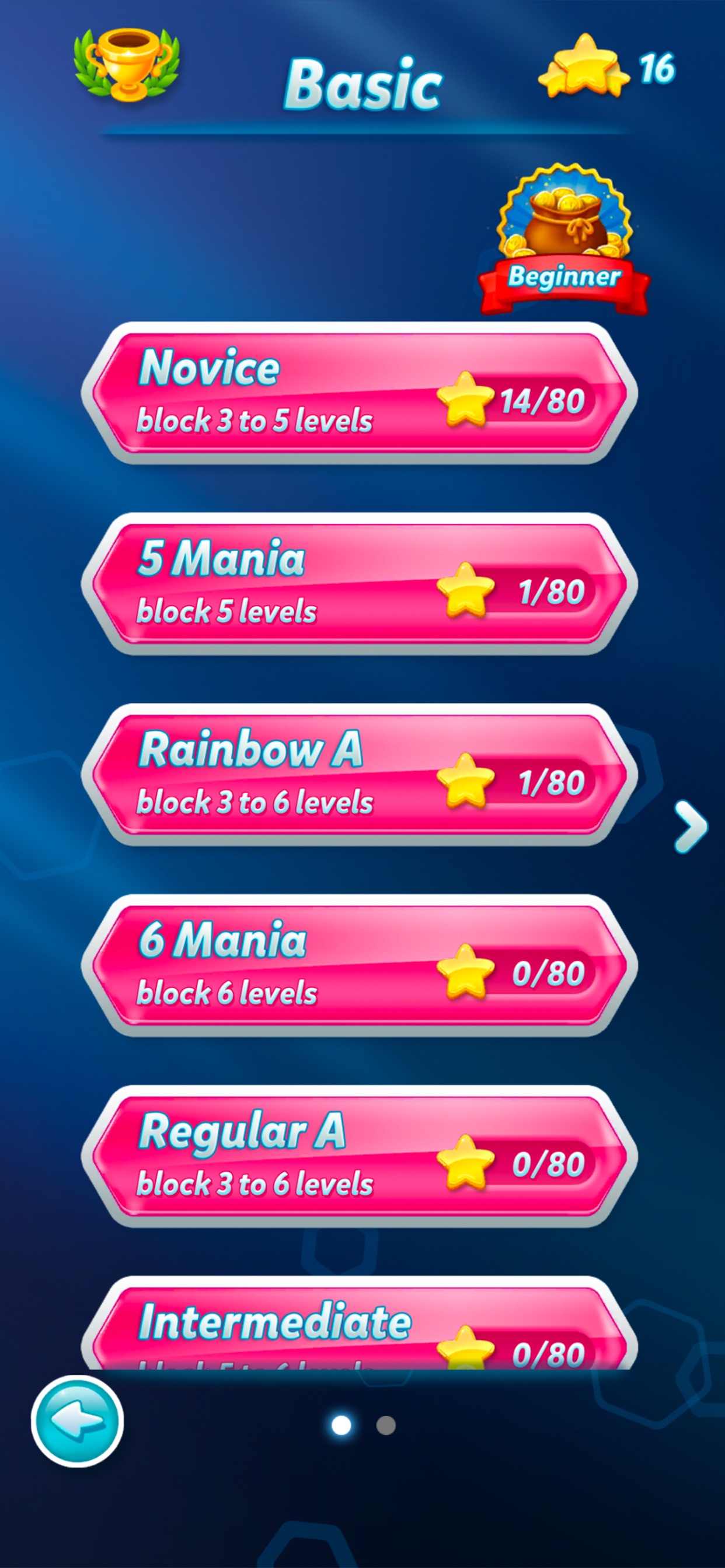 Captura de ecrã 4 da app Block! Hexa Puzzle™