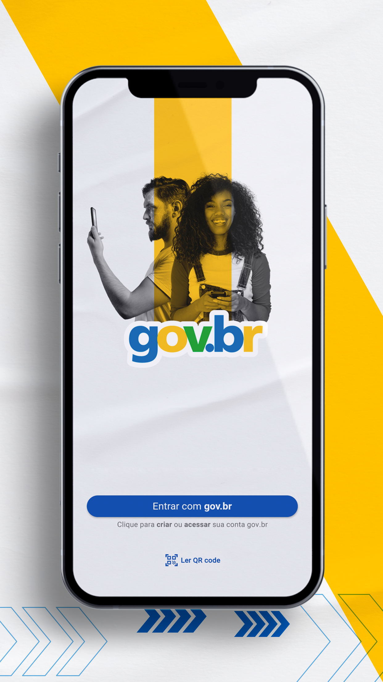 Captura de ecrã 1 da app gov.br