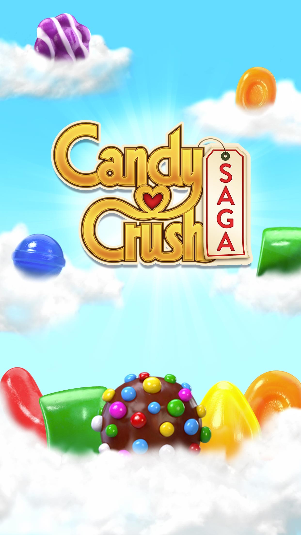 Captura de ecrã 1 da app Candy Crush Saga