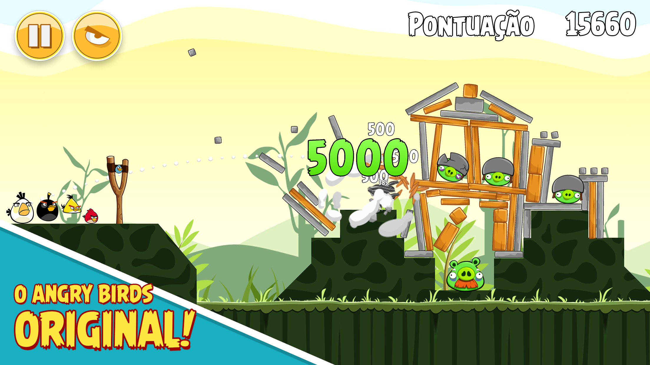 Captura de ecrã 2 da app Rovio Classics: Angry Birds