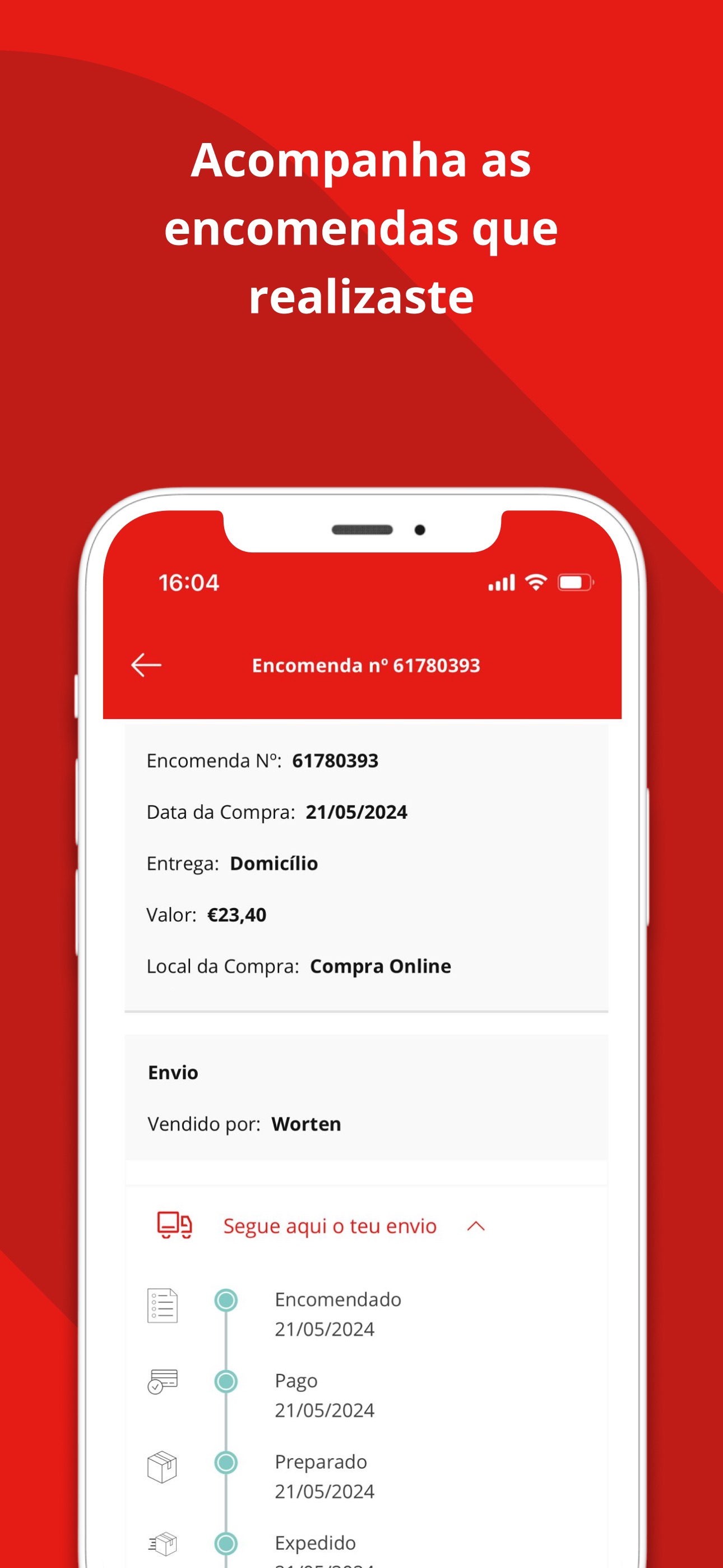 Captura de ecrã 4 da app Worten