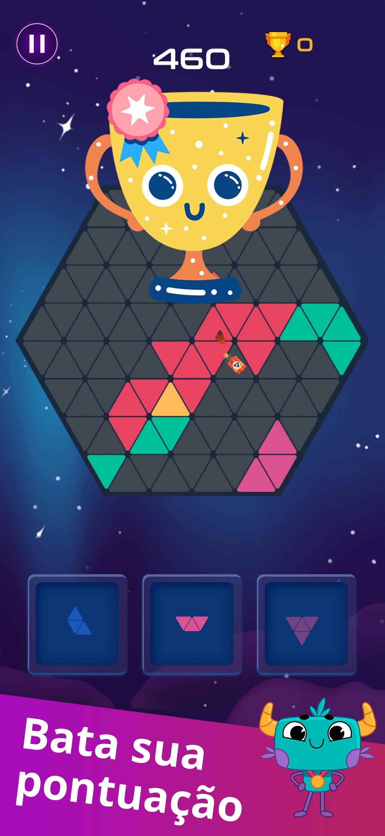 Captura de ecrã 4 da app TriBlok: Jogos Inteligentes