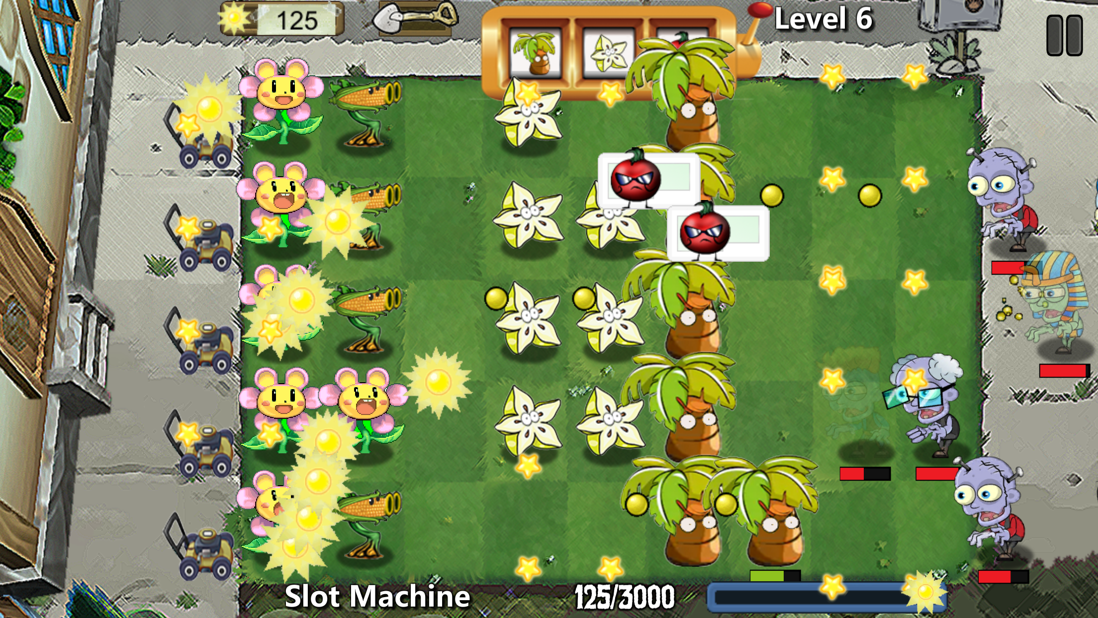 Captura de ecrã 1 da app Plants Battle II