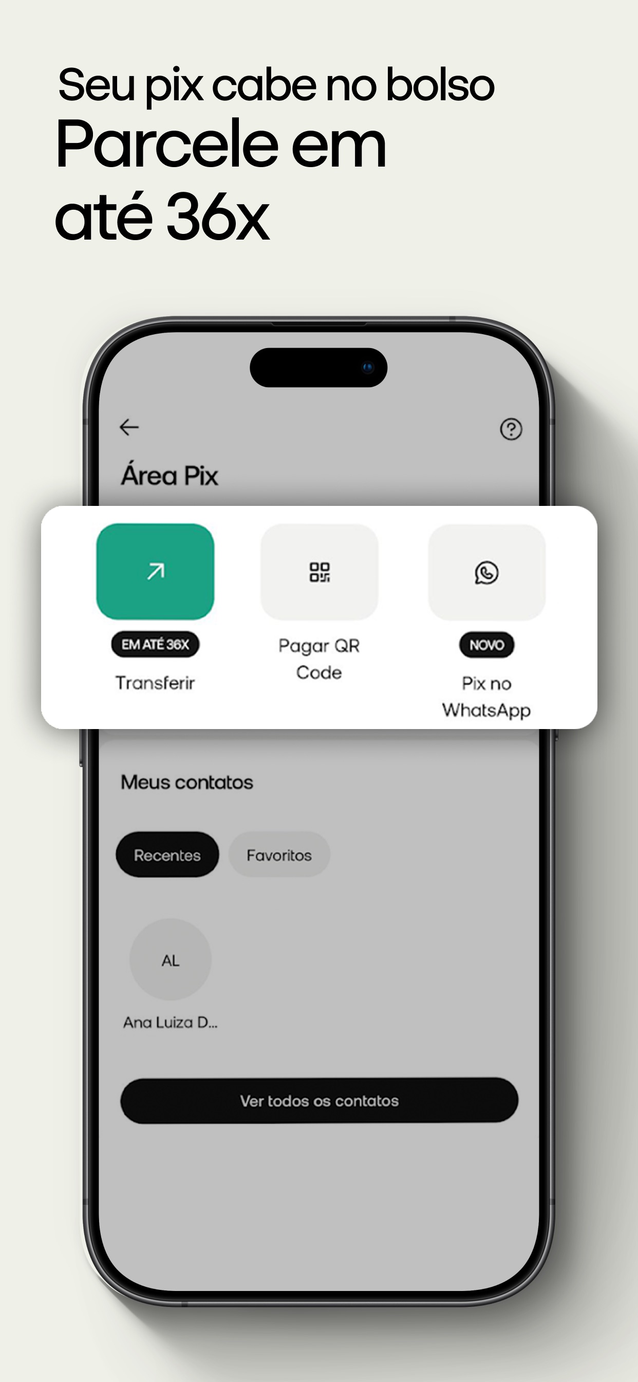 Captura de ecrã 4 da app PicPay: Conta, Cartão e Pix