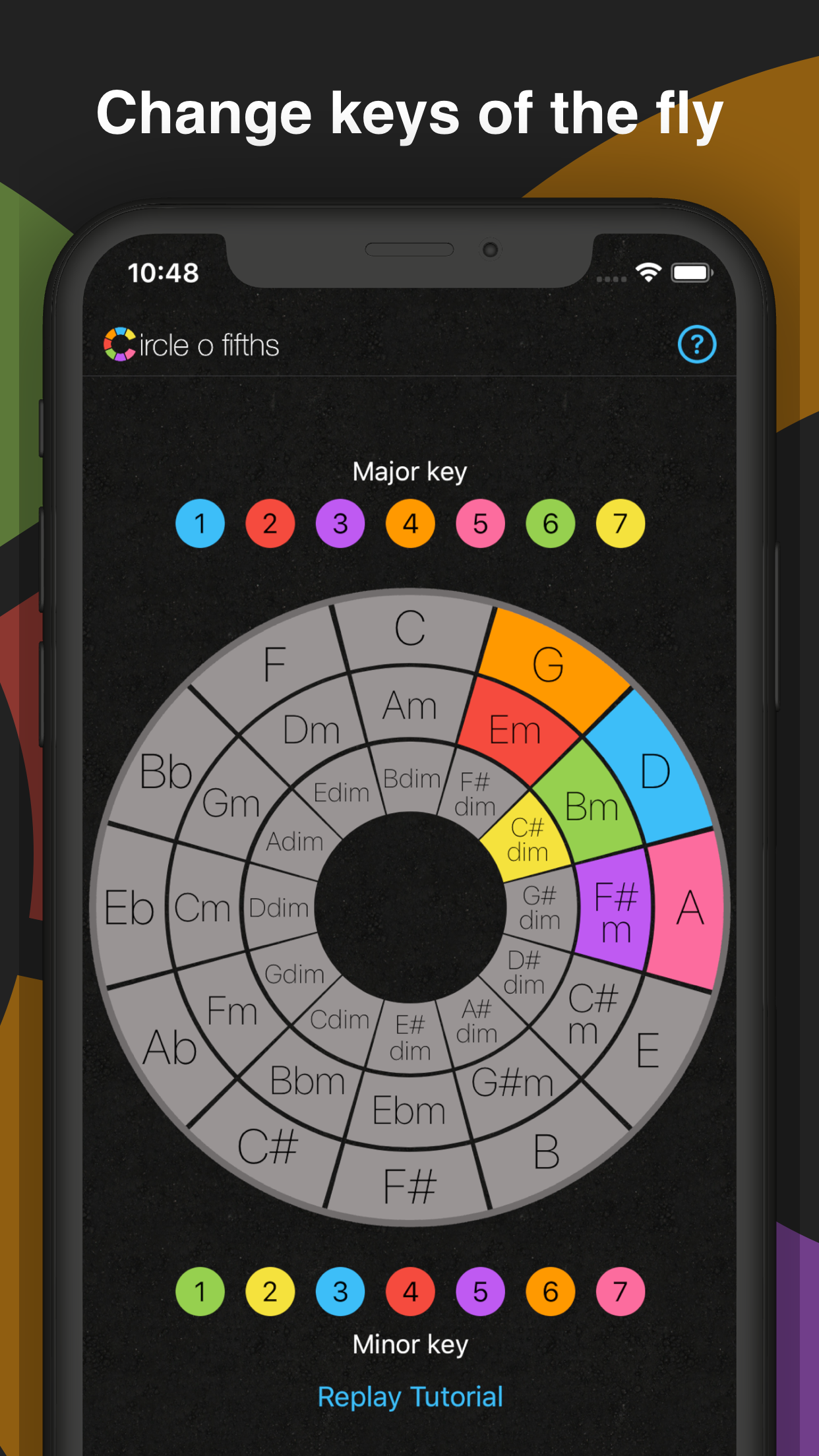 Circle o Fifths: Music Theory screenshot 4