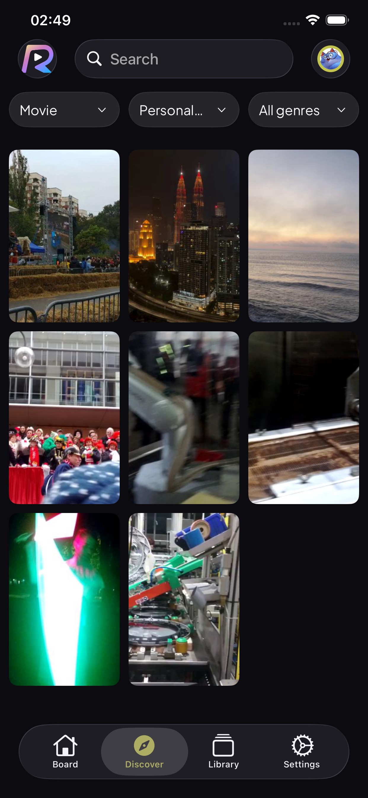 Captura de ecrã 2 da app Reelo - Media Hub