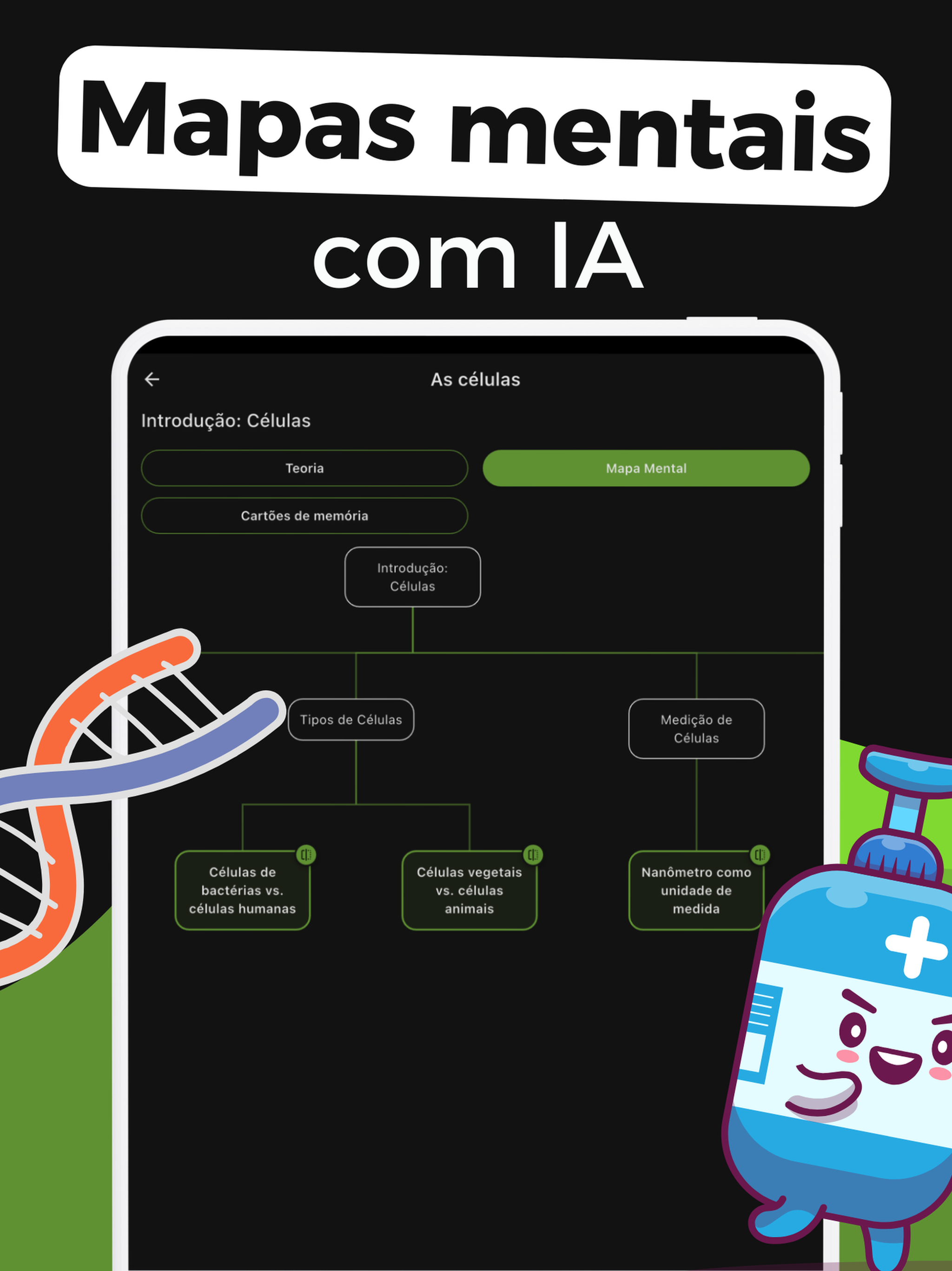 Captura de ecrã 4 da app Biologia Master Animal Planta