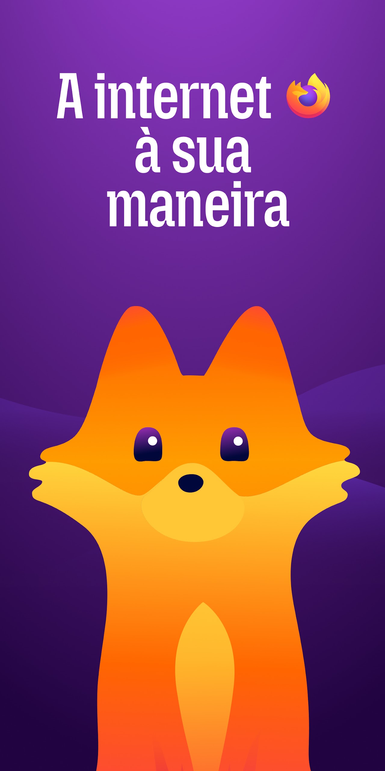 Captura de ecrã 1 da app Firefox - Navegador Privado