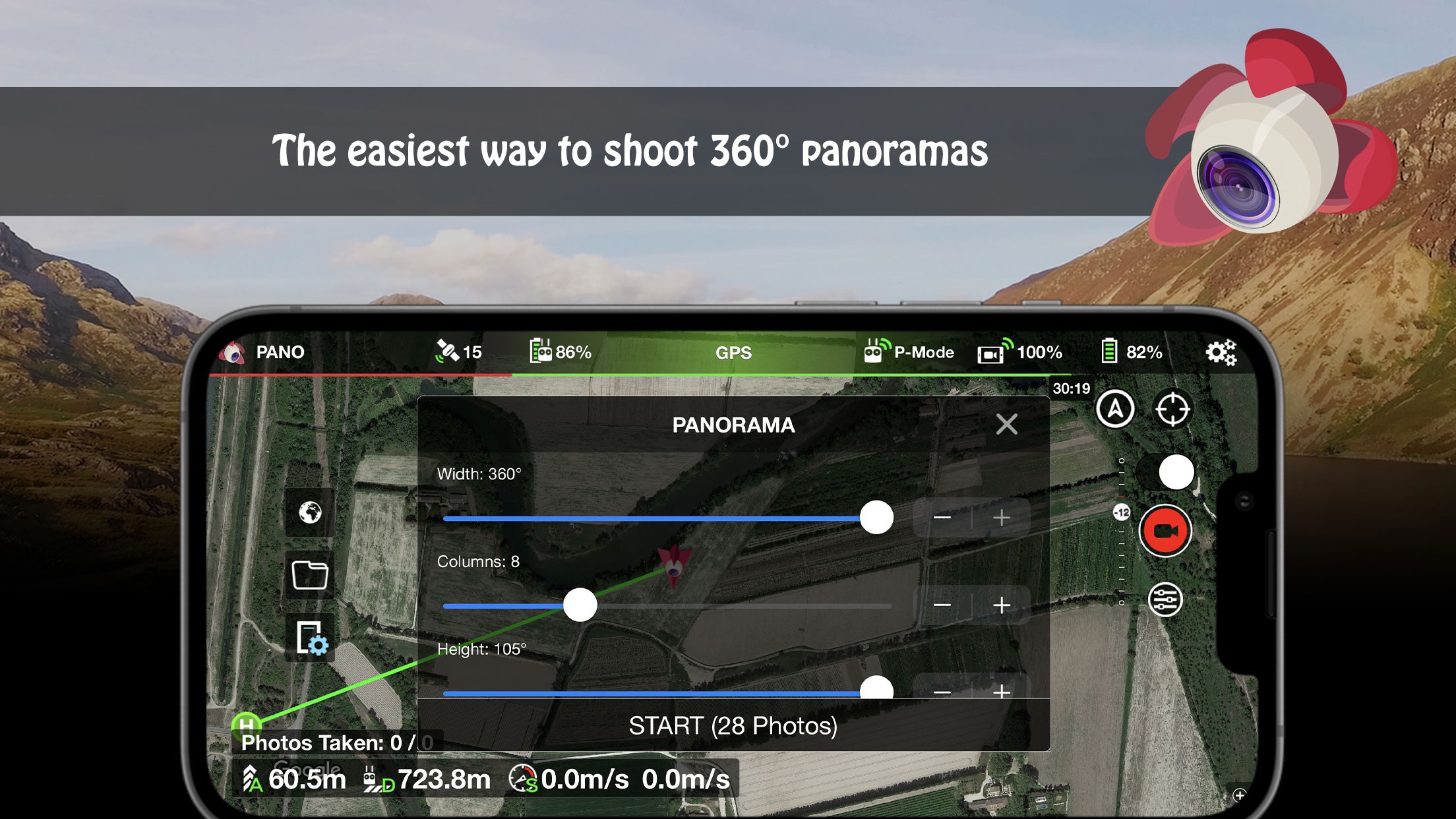Captura de ecrã 4 da app Litchi for DJI Drones