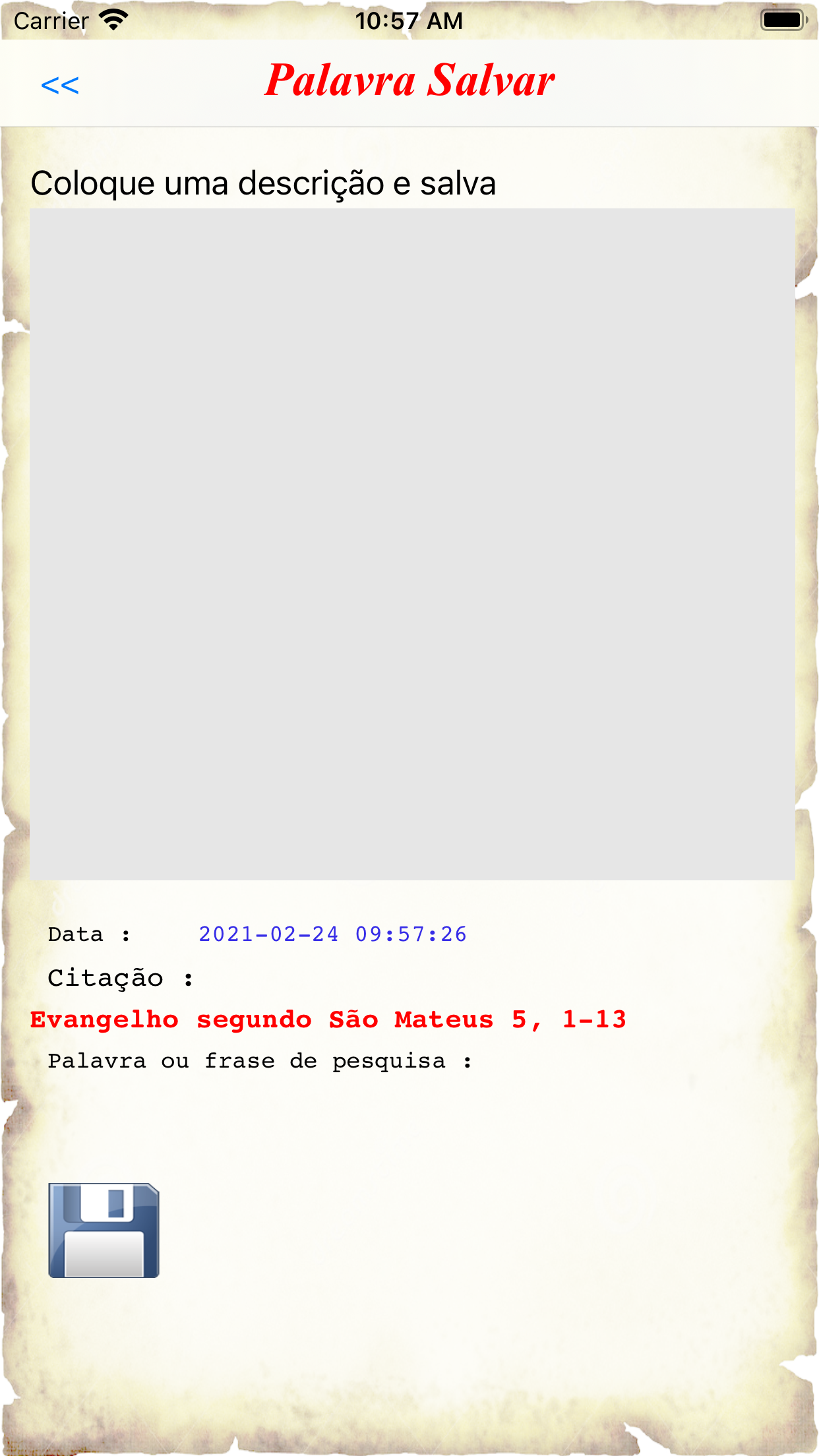 Captura de ecrã 4 da app Biblia de Jerusalem Portoghese