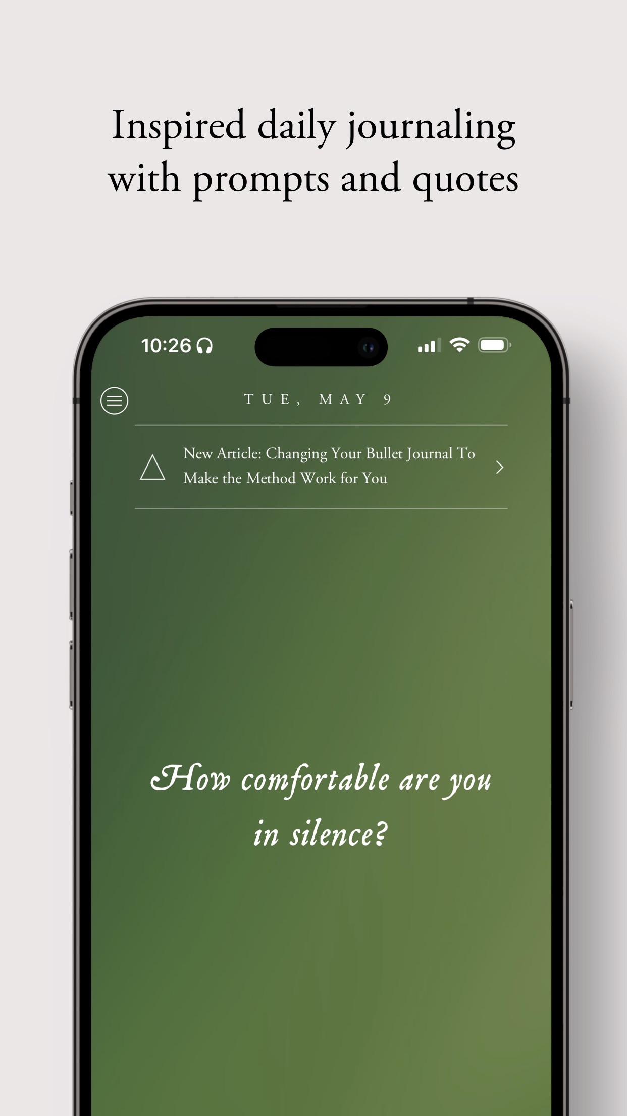 Captura de ecrã 2 da app Bullet Journal Companion