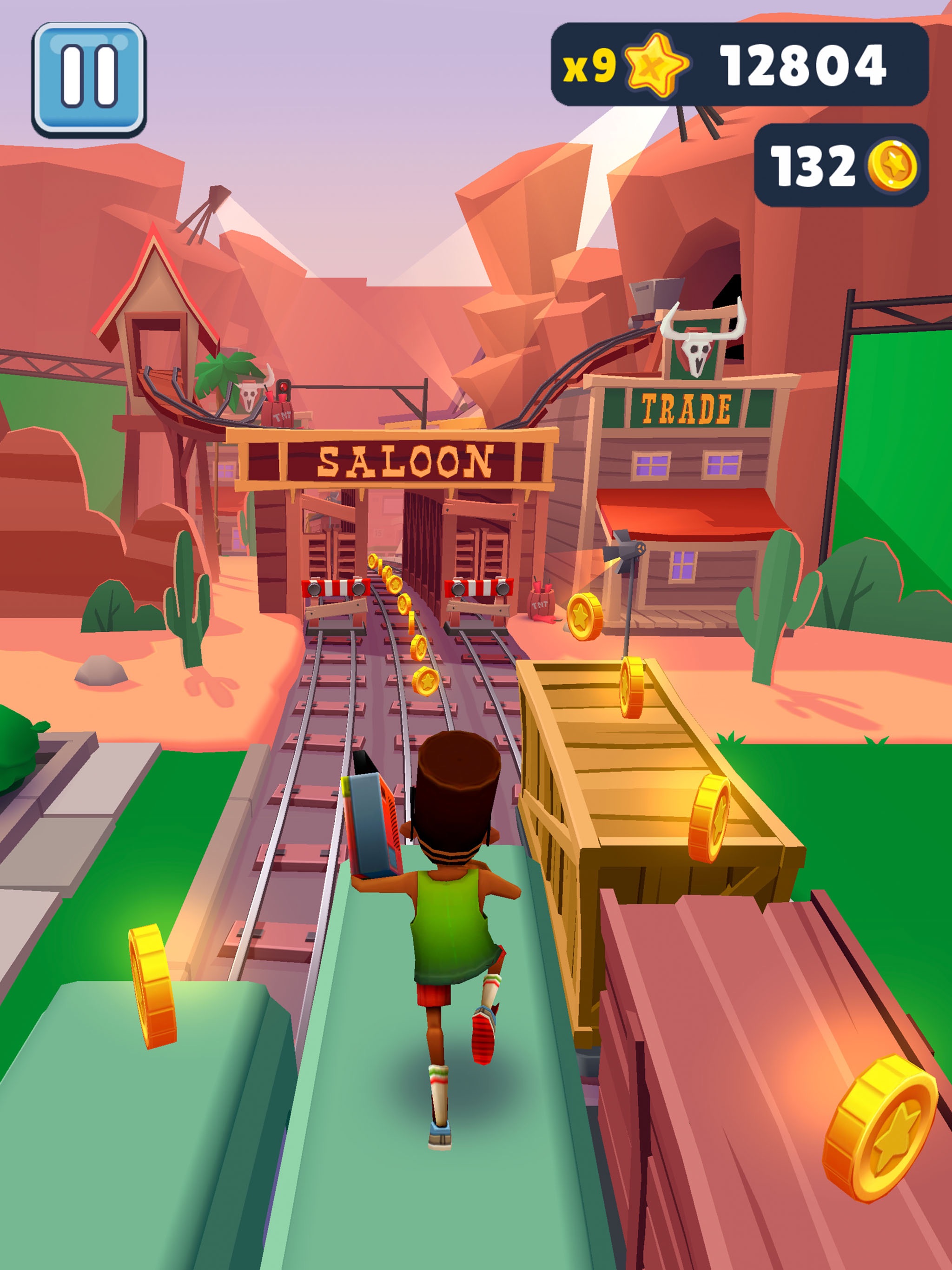 Captura de ecrã 4 da app Subway Surfers