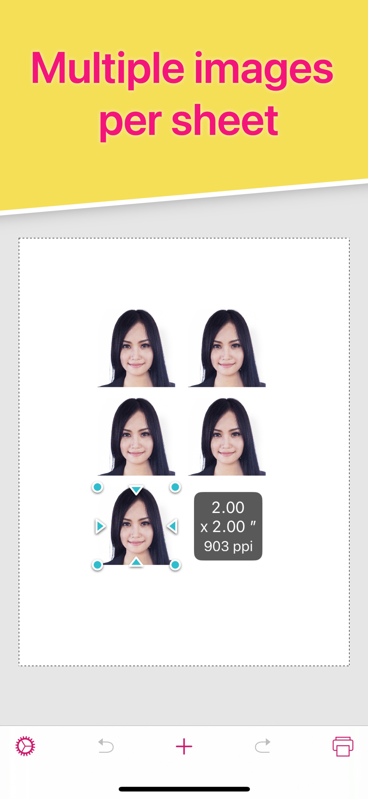 Captura de ecrã 3 da app Print to Size