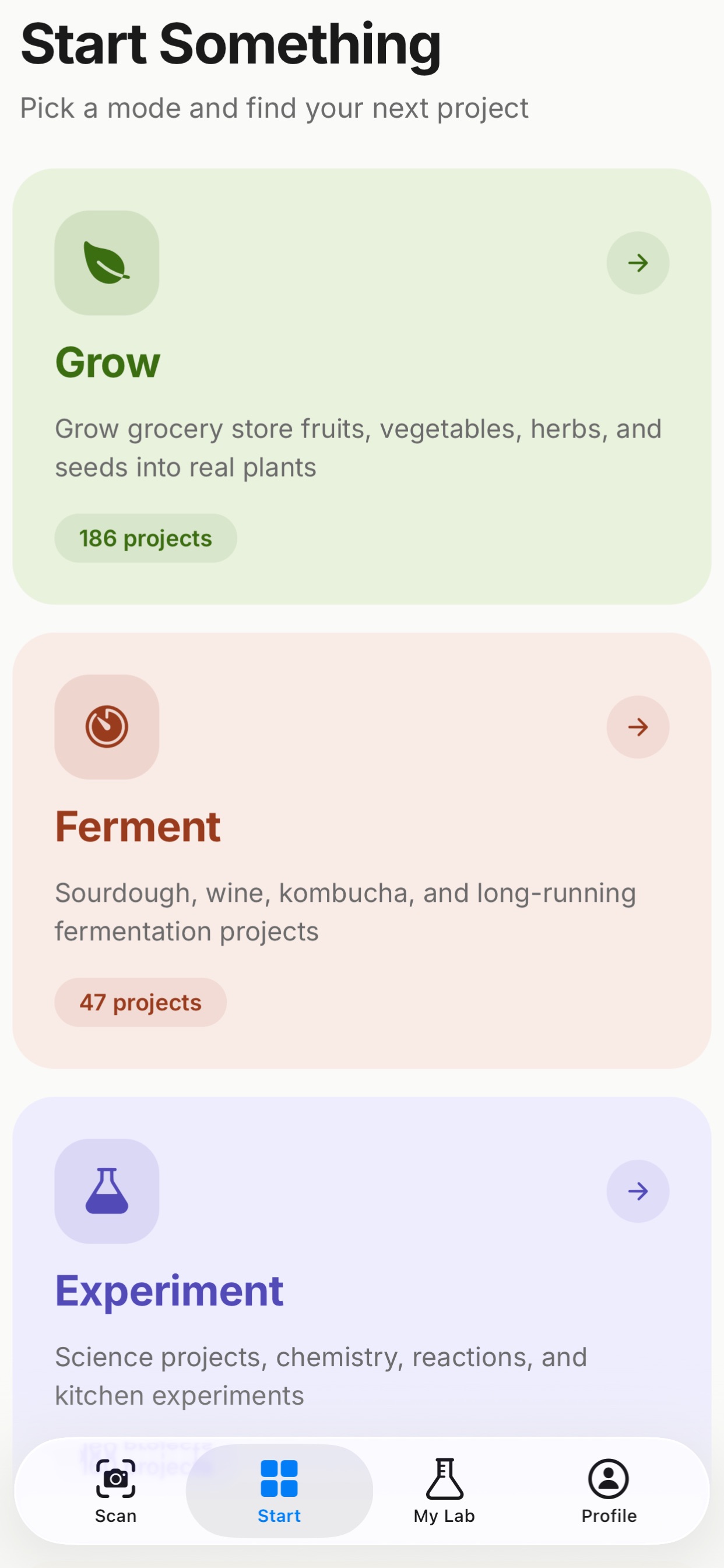 Captura de ecrã 2 da app Grow It! - Plant Scanner & Lab