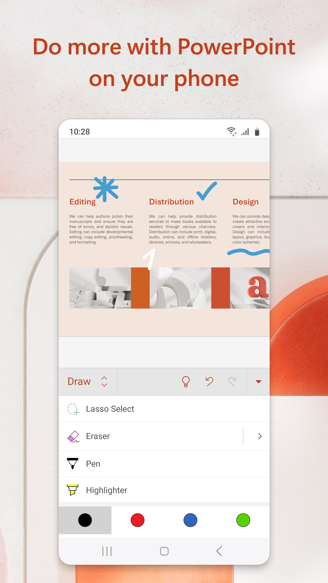 Captura de ecrã 4 da app Microsoft PowerPoint
