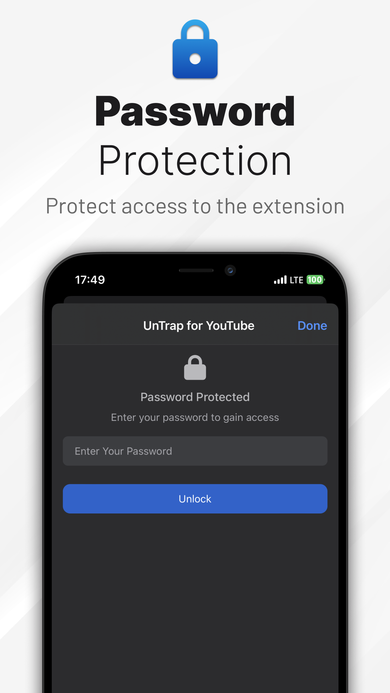 Captura de ecrã 3 da app UnTrap for YouTube