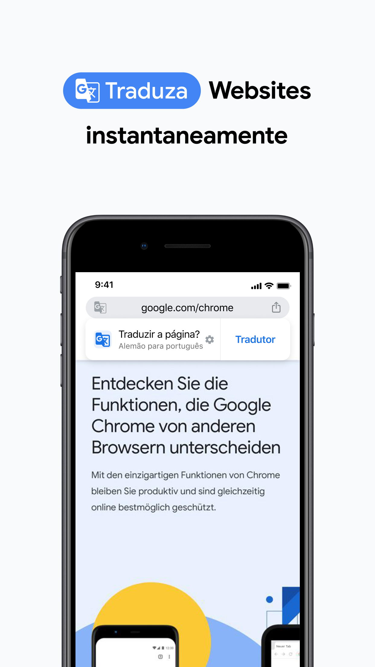 Captura de ecrã 3 da app Google Chrome