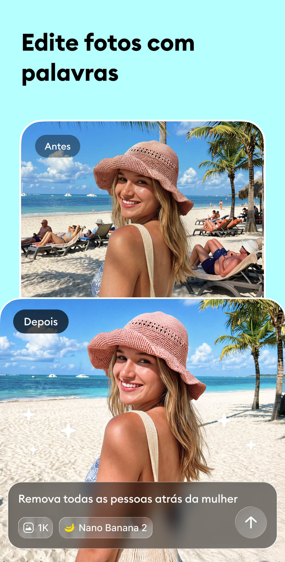 Captura de ecrã 4 da app Estúdio de Fotos IA: Editor