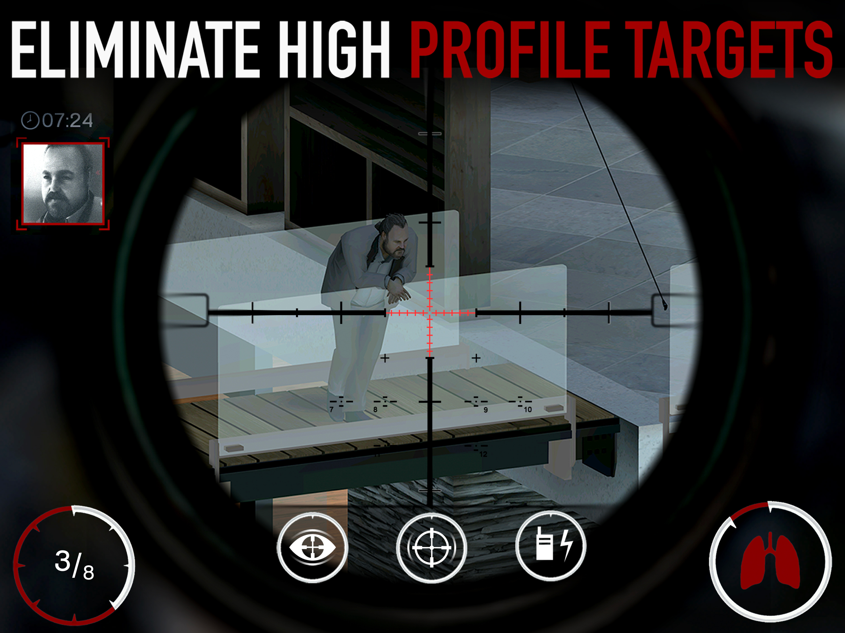 Captura de ecrã 3 da app Hitman Sniper